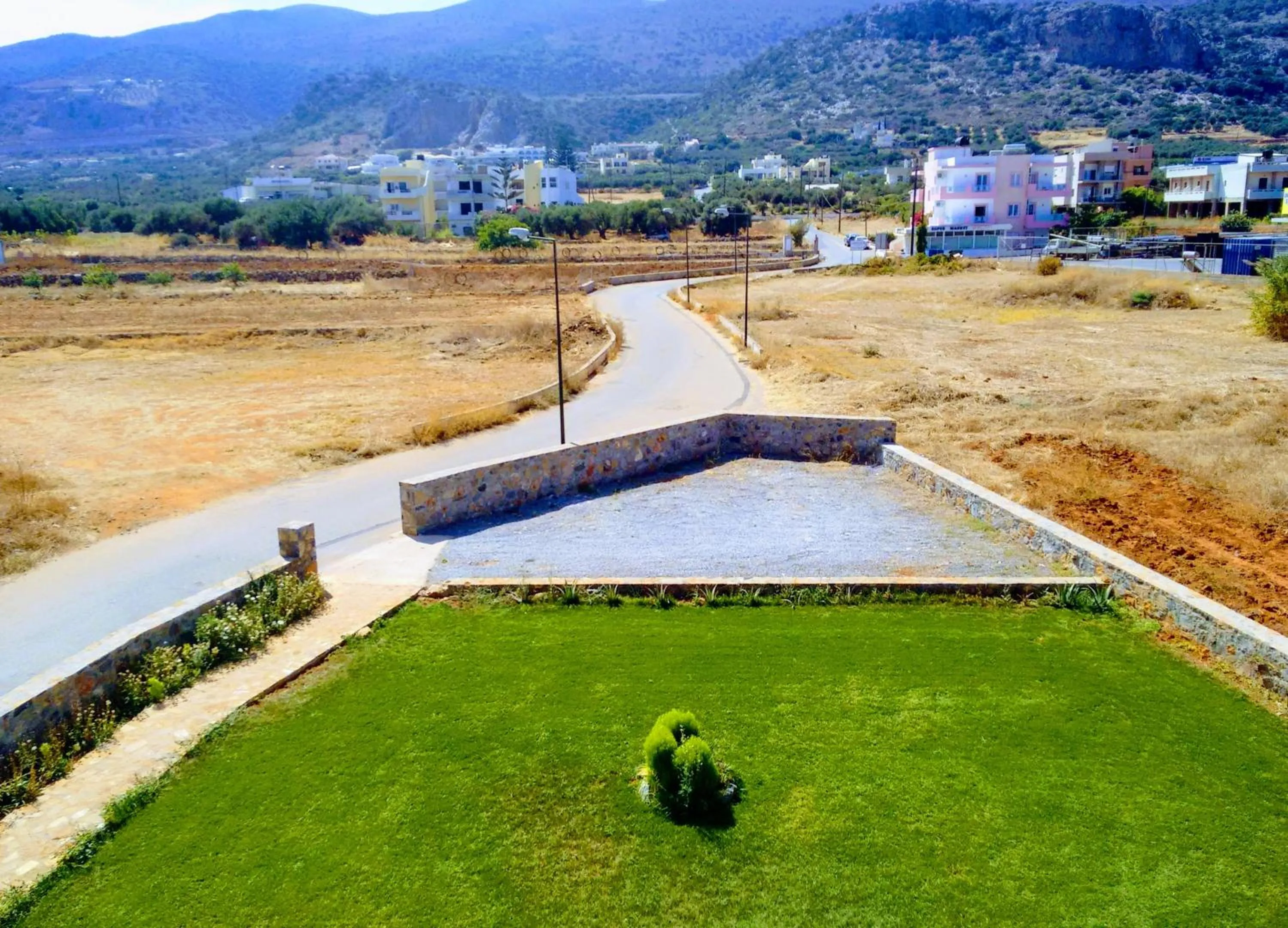 Garden view in Casa Malena