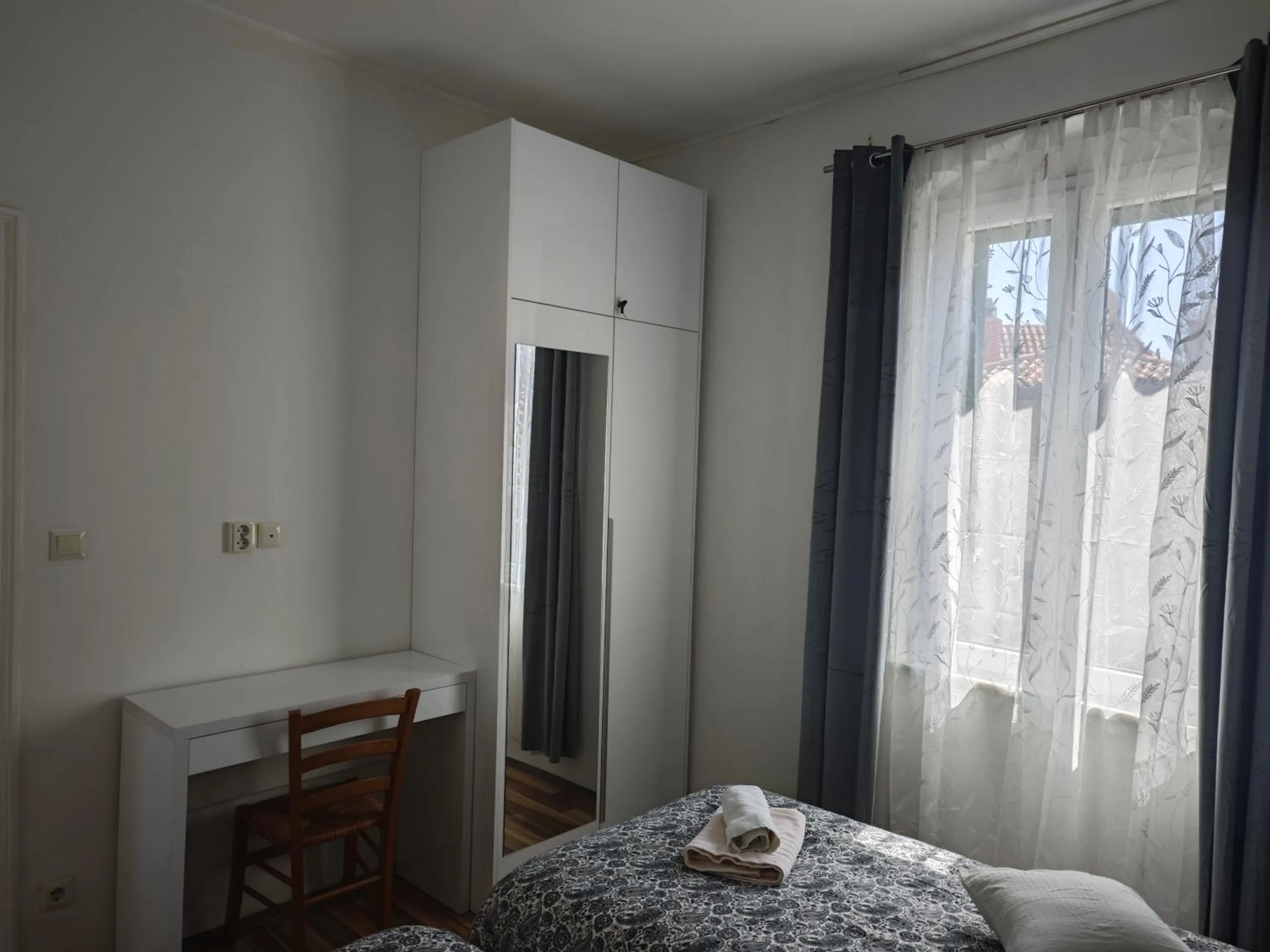 Bedroom, Bed in Apartment Central Old town with private indoor garage parking