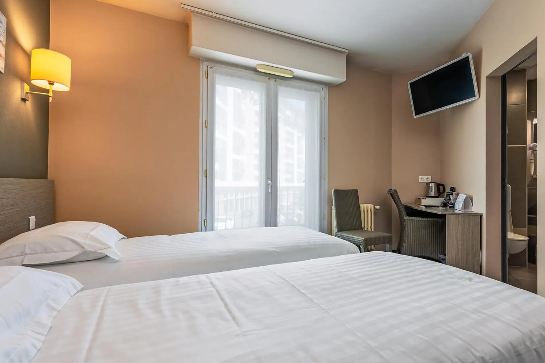 Bedroom, Bed in Park Hôtel & Appartements