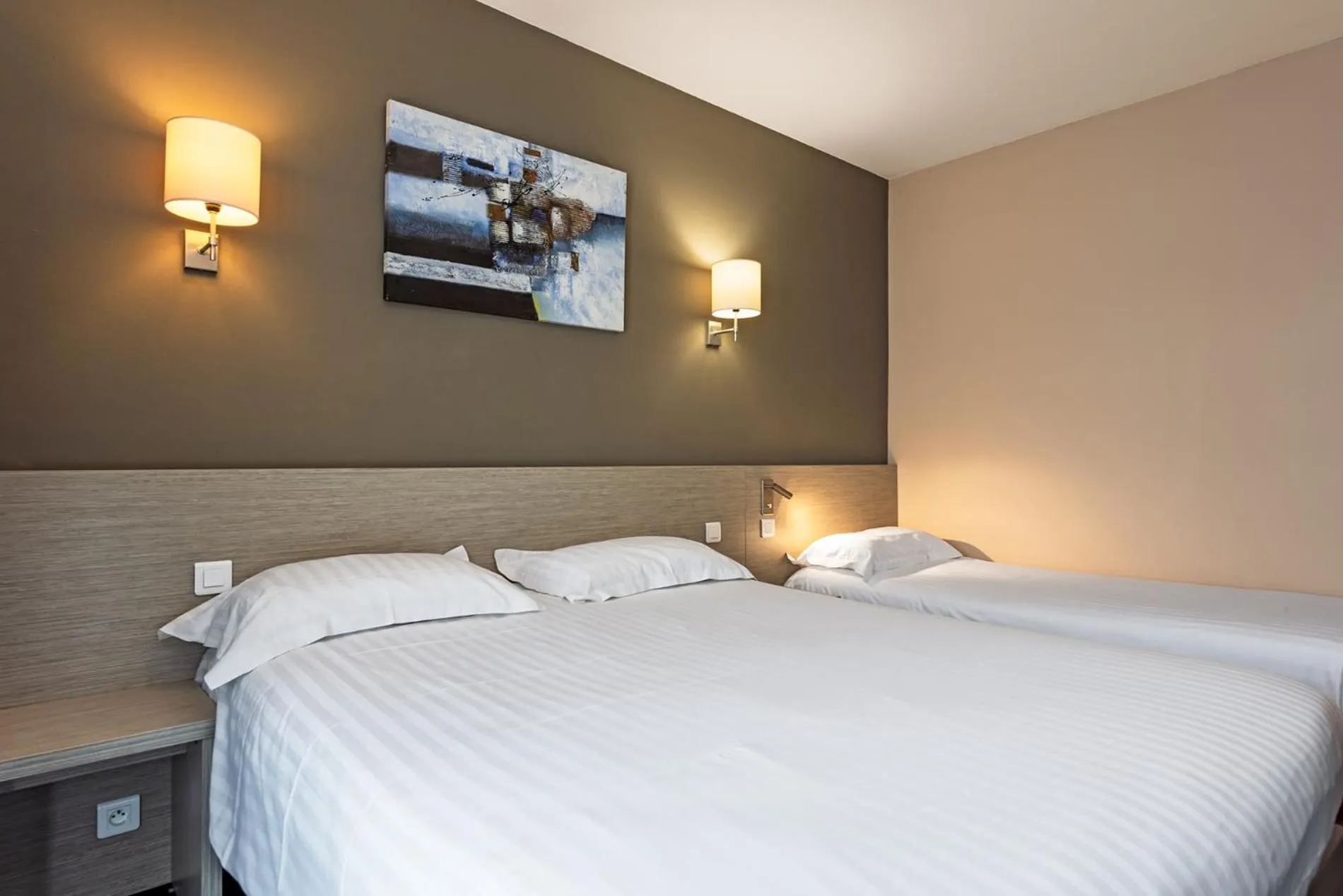 Bedroom, Bed in Park Hôtel & Appartements