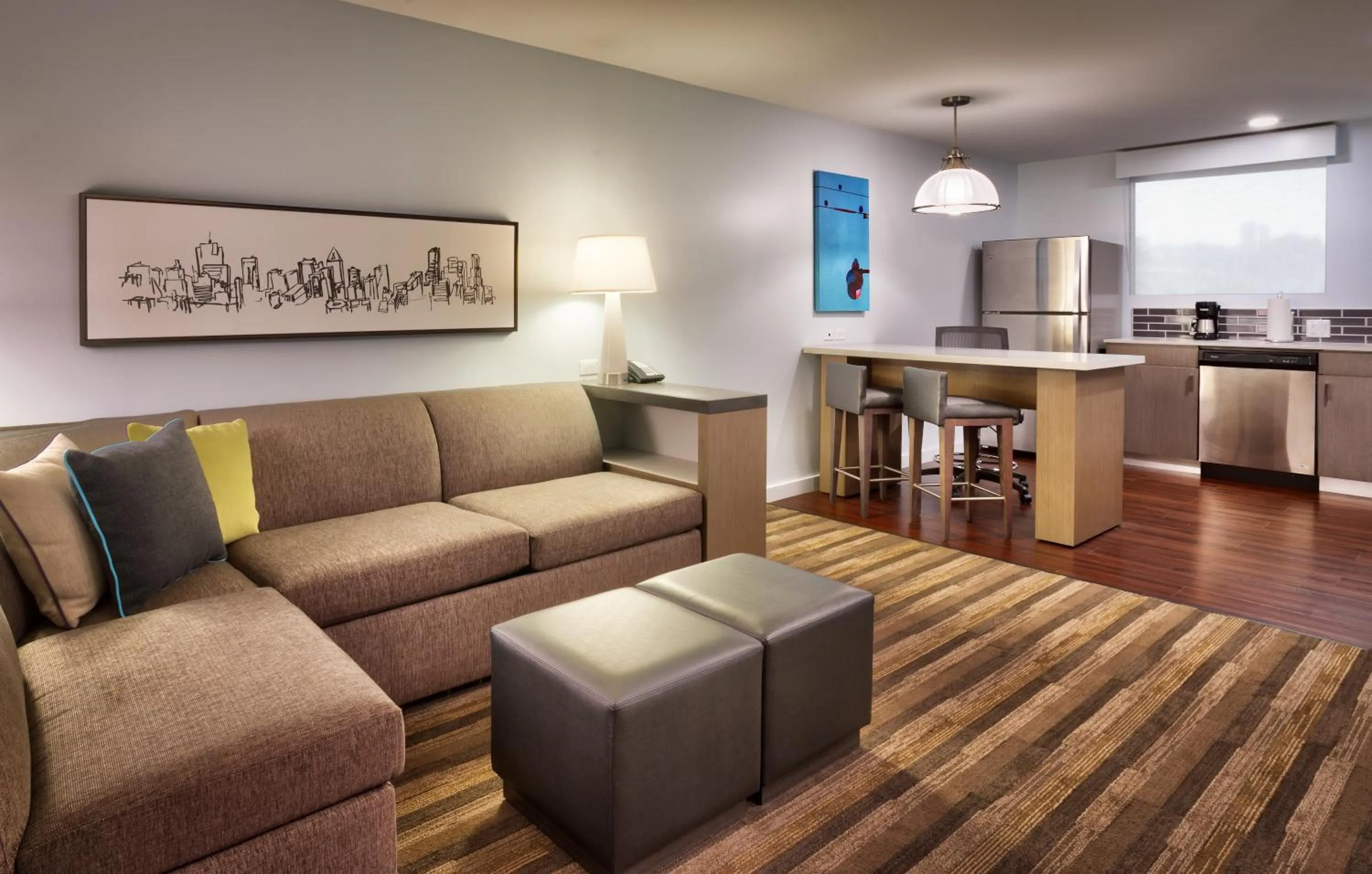 Kitchen or kitchenette in Hyatt House Portland / Downtown