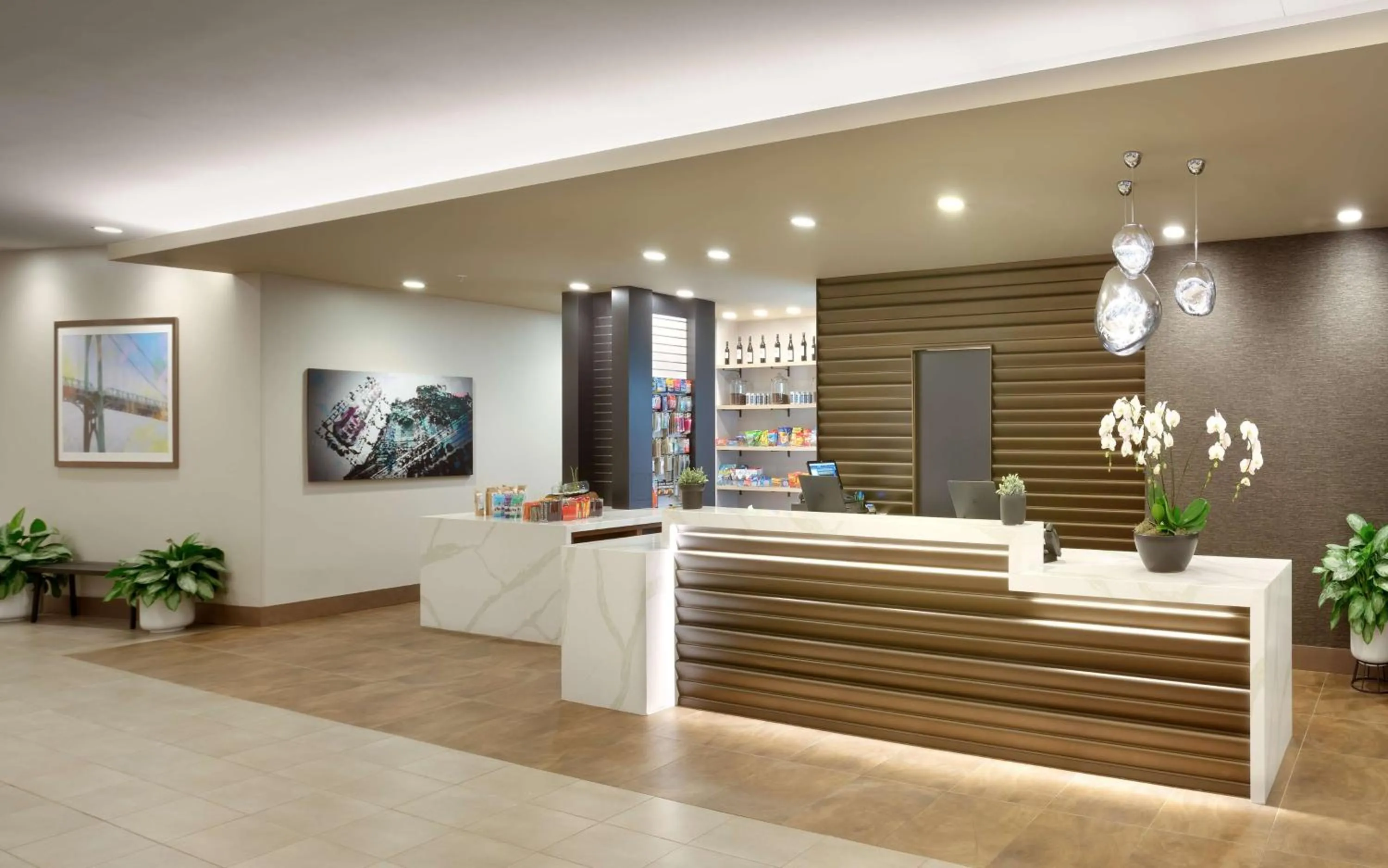 Lobby or reception in Hyatt House Portland / Downtown
