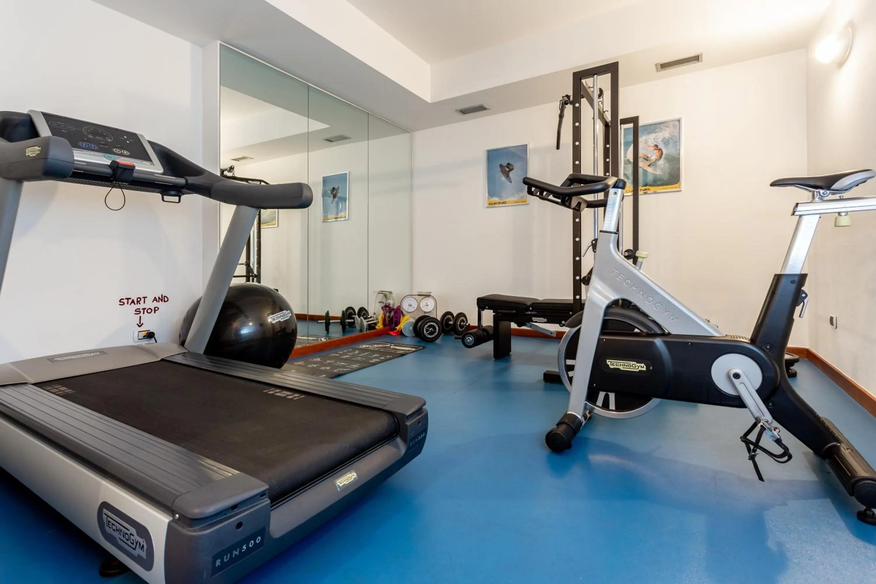 Fitness centre/facilities in Residence Alesi