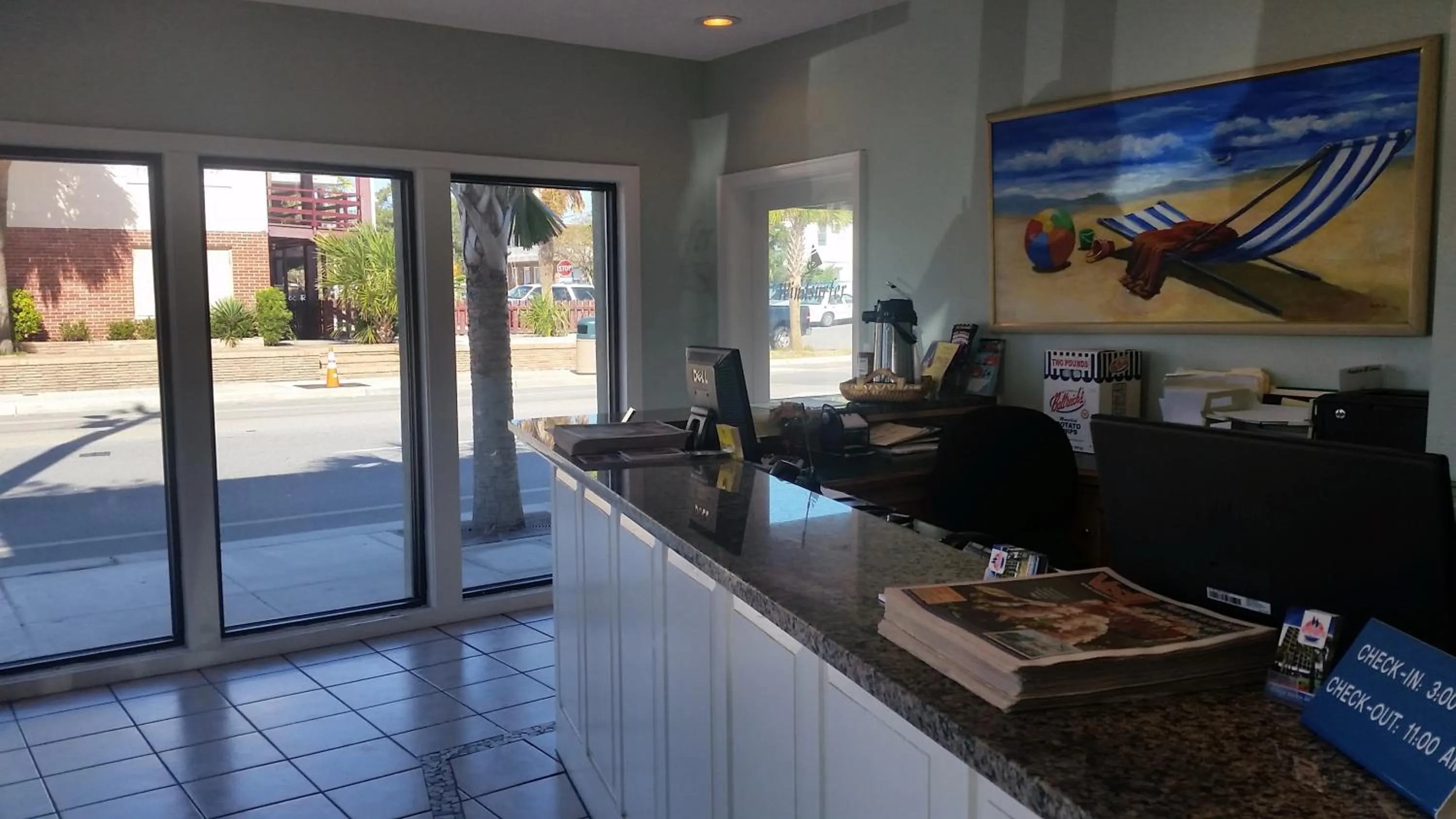 Lobby or reception in Windsurfer Hotel