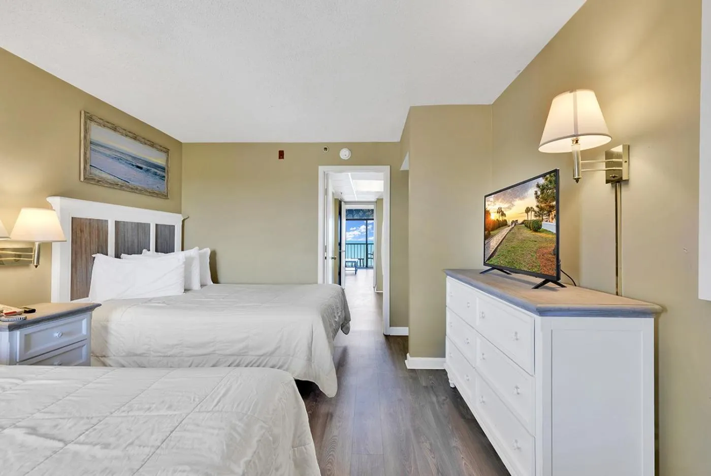 Bed in Windsurfer Hotel