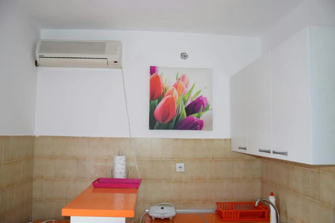 Kitchen or kitchenette in Apartman Bećir