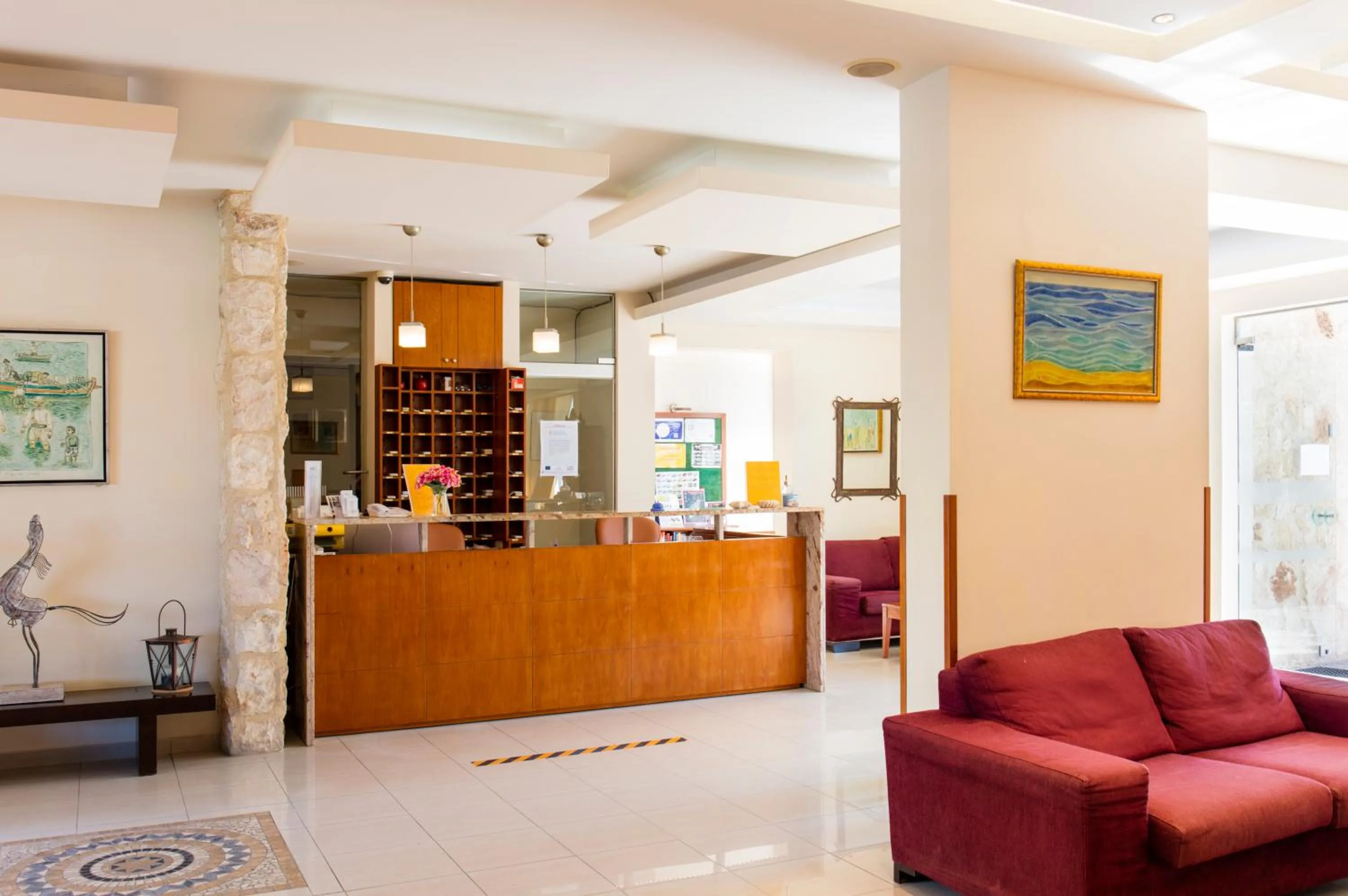 Communal lounge/ TV room in Ilyssion Holidays Hotel