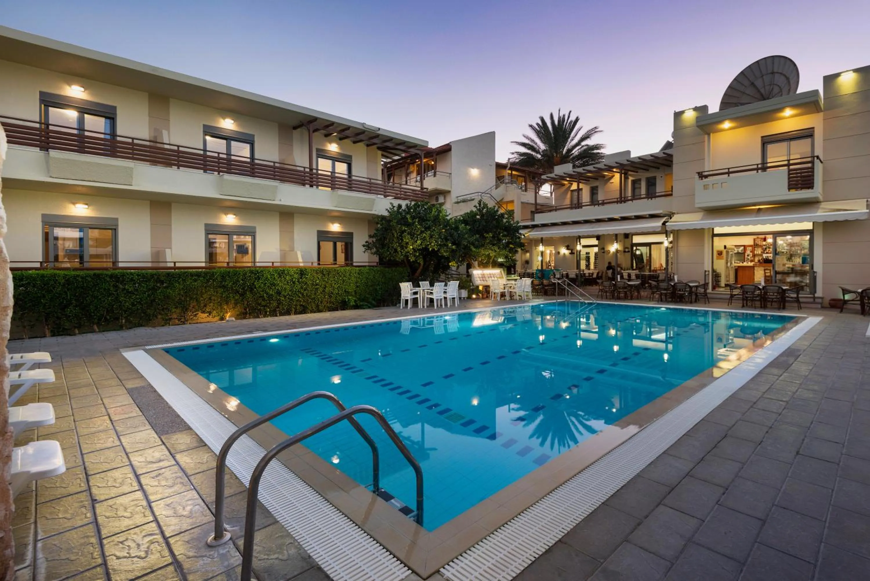 Property building in Ilyssion Holidays Hotel