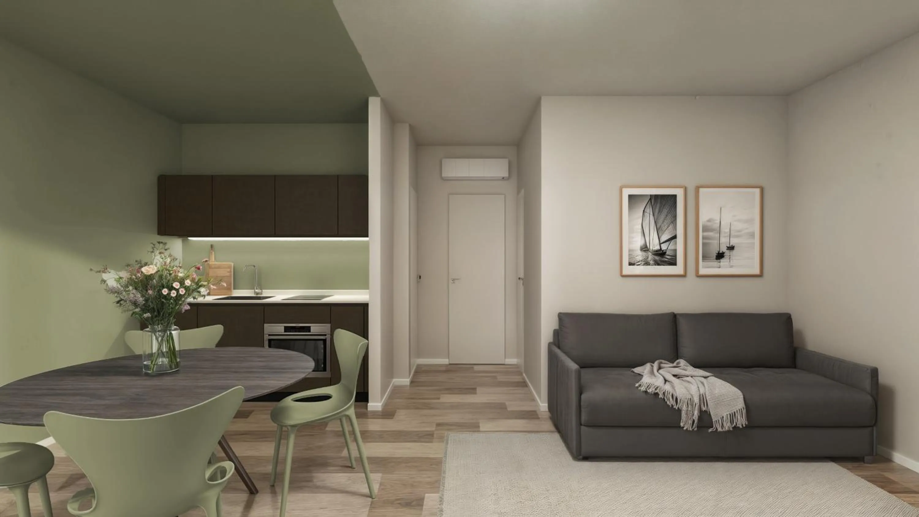 Living room in Appartamenti Pratone