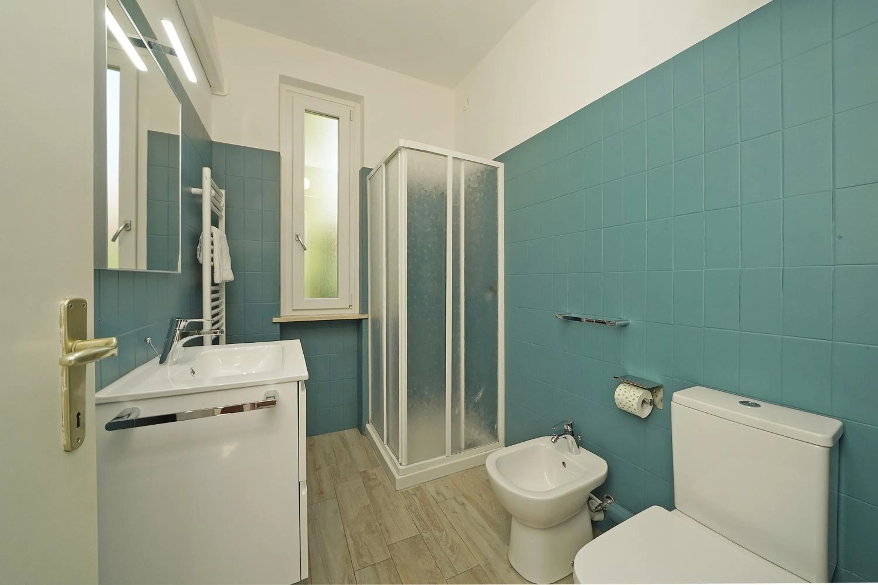 Bathroom in Appartamenti Pratone