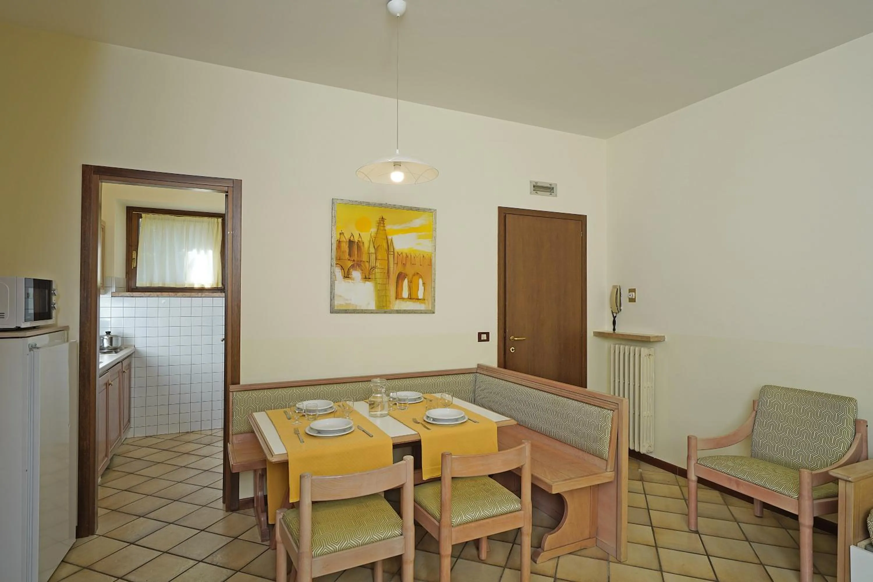 Dining area in Residence La Filanda