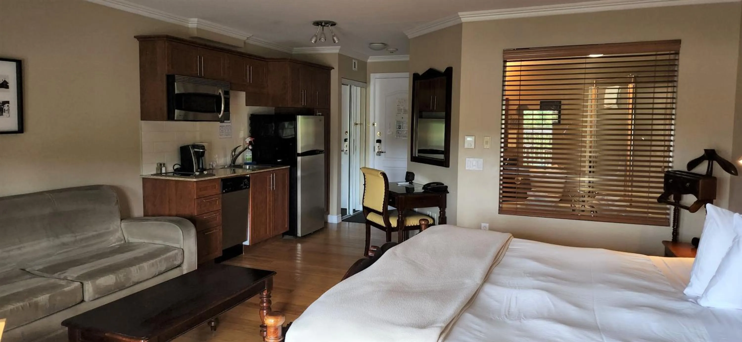 Living room in Hotel St-Sauveur