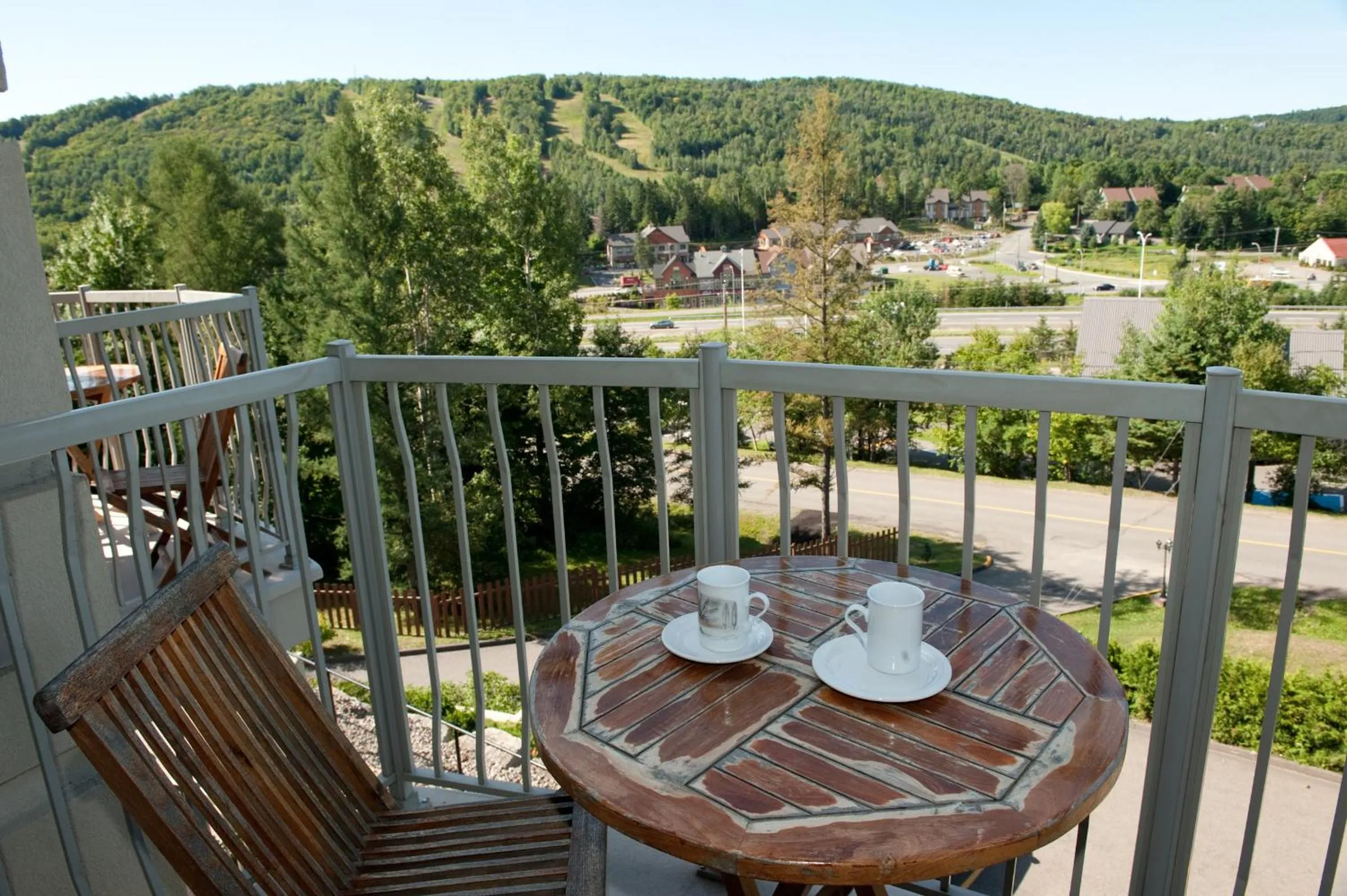 Balcony/Terrace in Hotel St-Sauveur