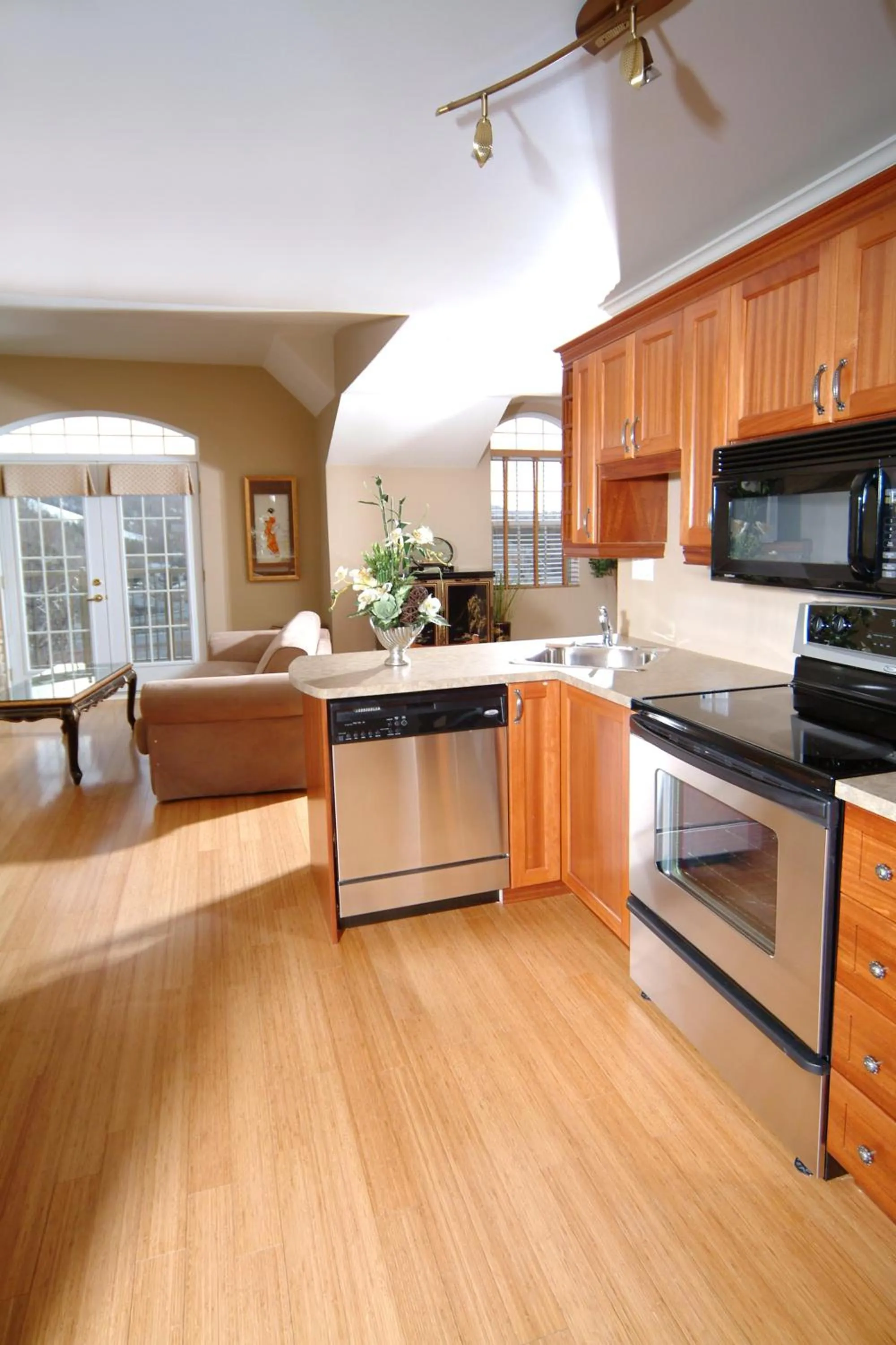 Kitchen or kitchenette, Kitchen/Kitchenette in Hotel St-Sauveur