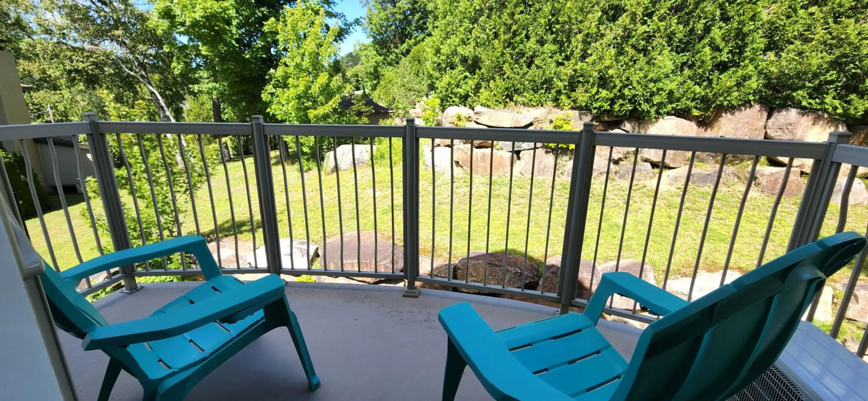 Balcony/Terrace in Hotel St-Sauveur
