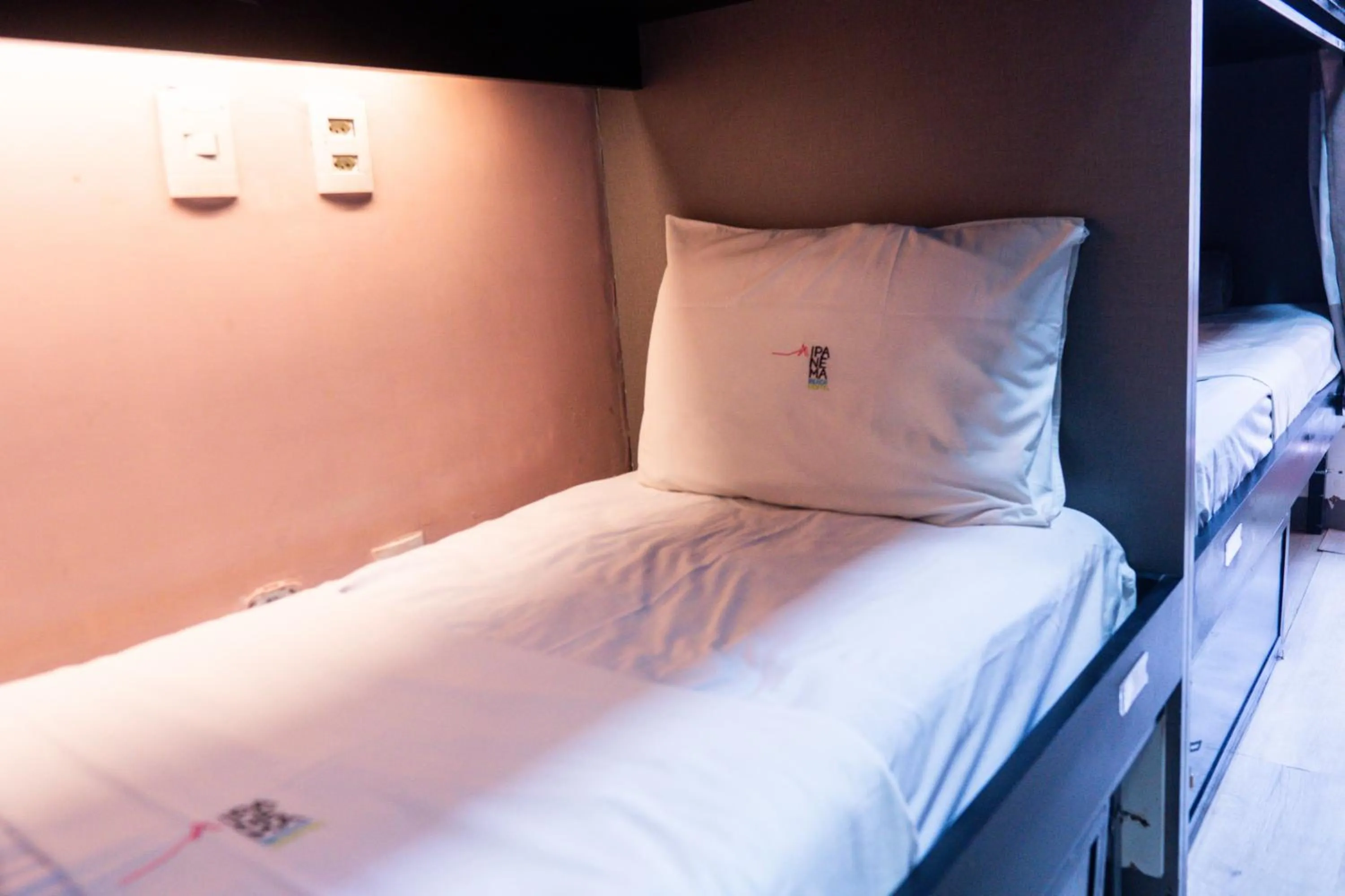 Bed in Ipanema Beach Hostel