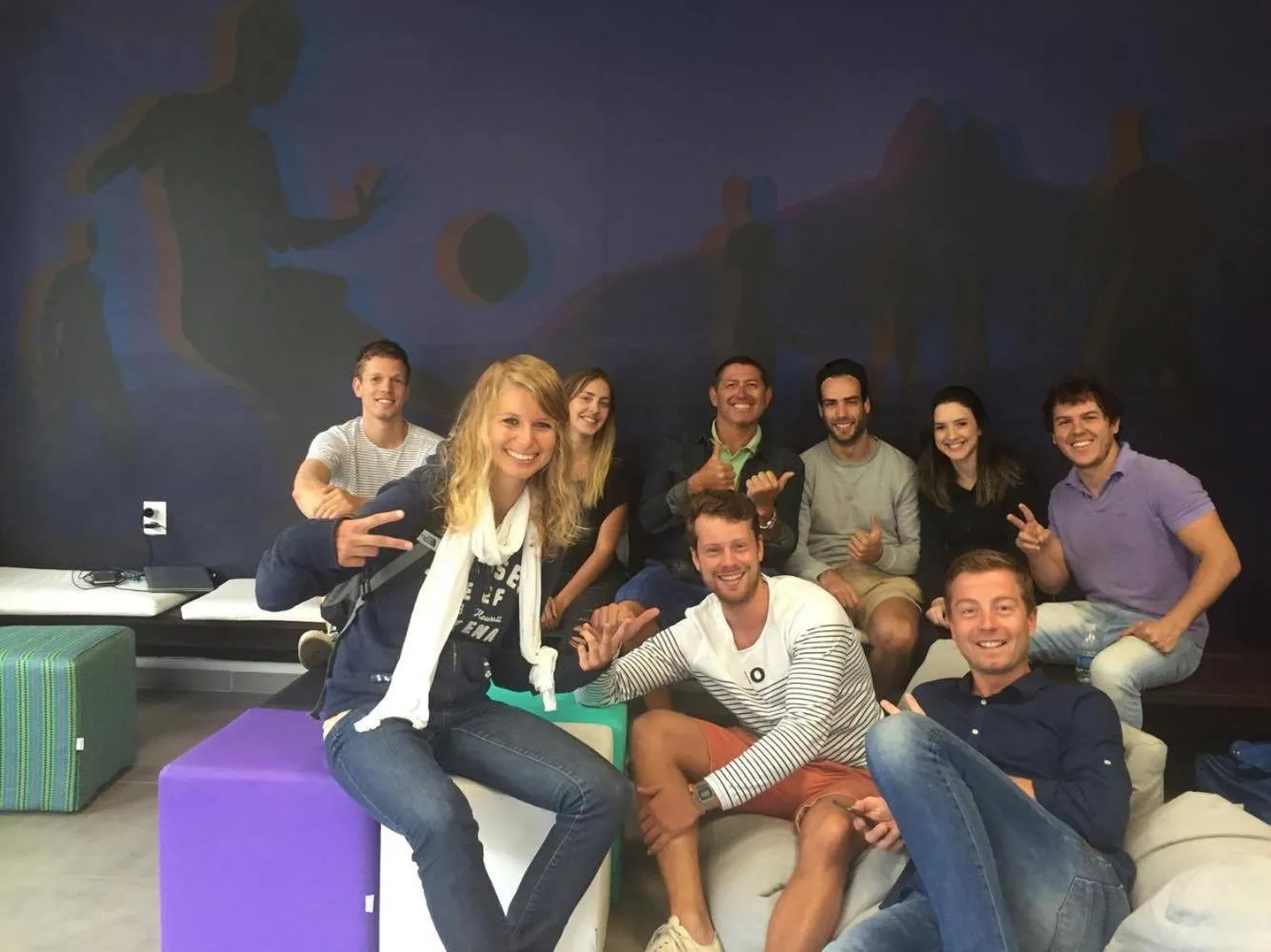 On site in Ipanema Beach Hostel