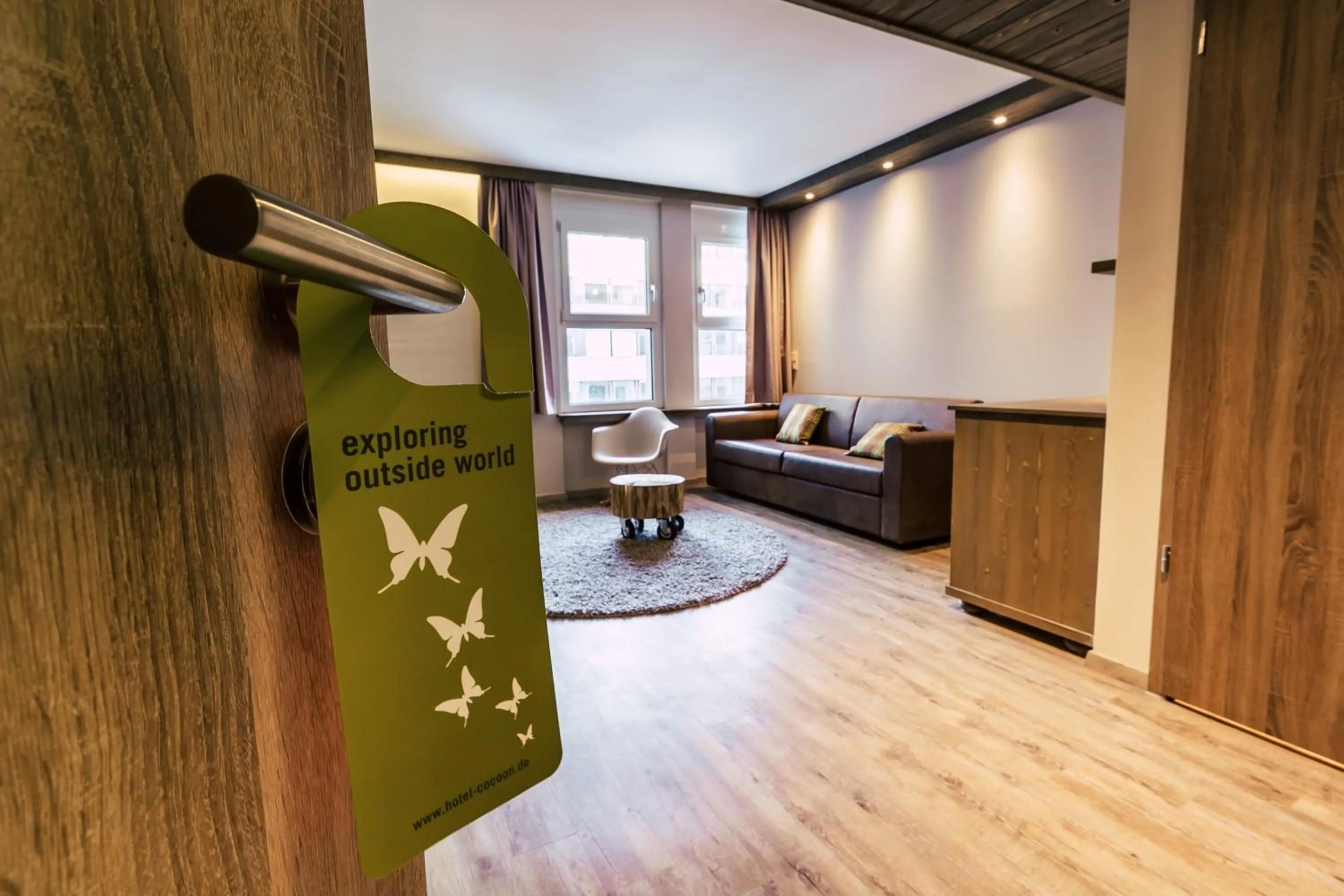 Living room in Cocoon Hauptbahnhof