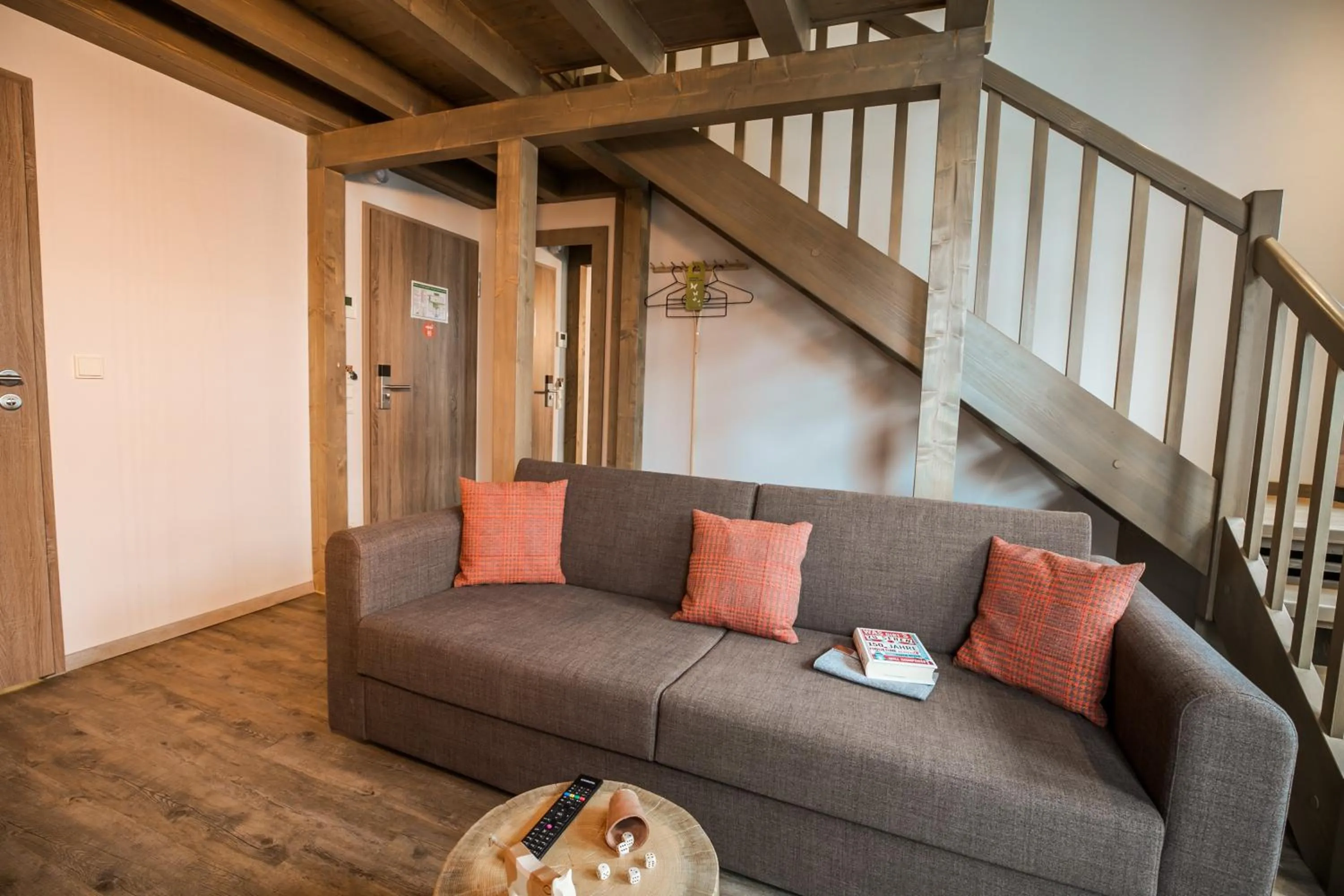 Seating area in Cocoon Hauptbahnhof