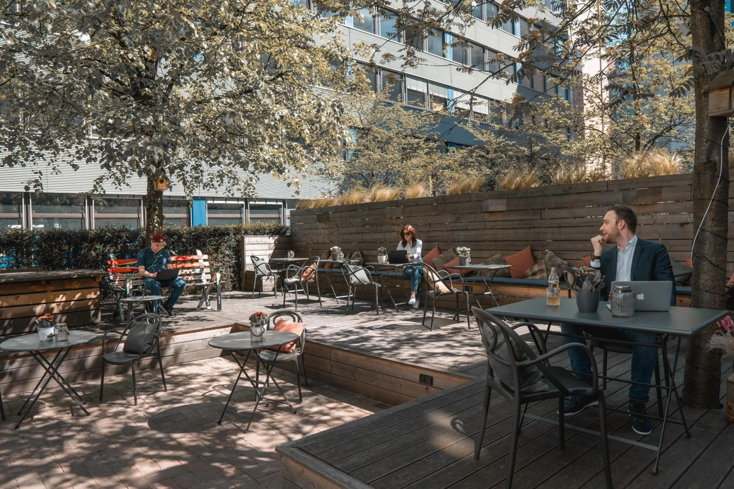 Patio in Cocoon Hauptbahnhof