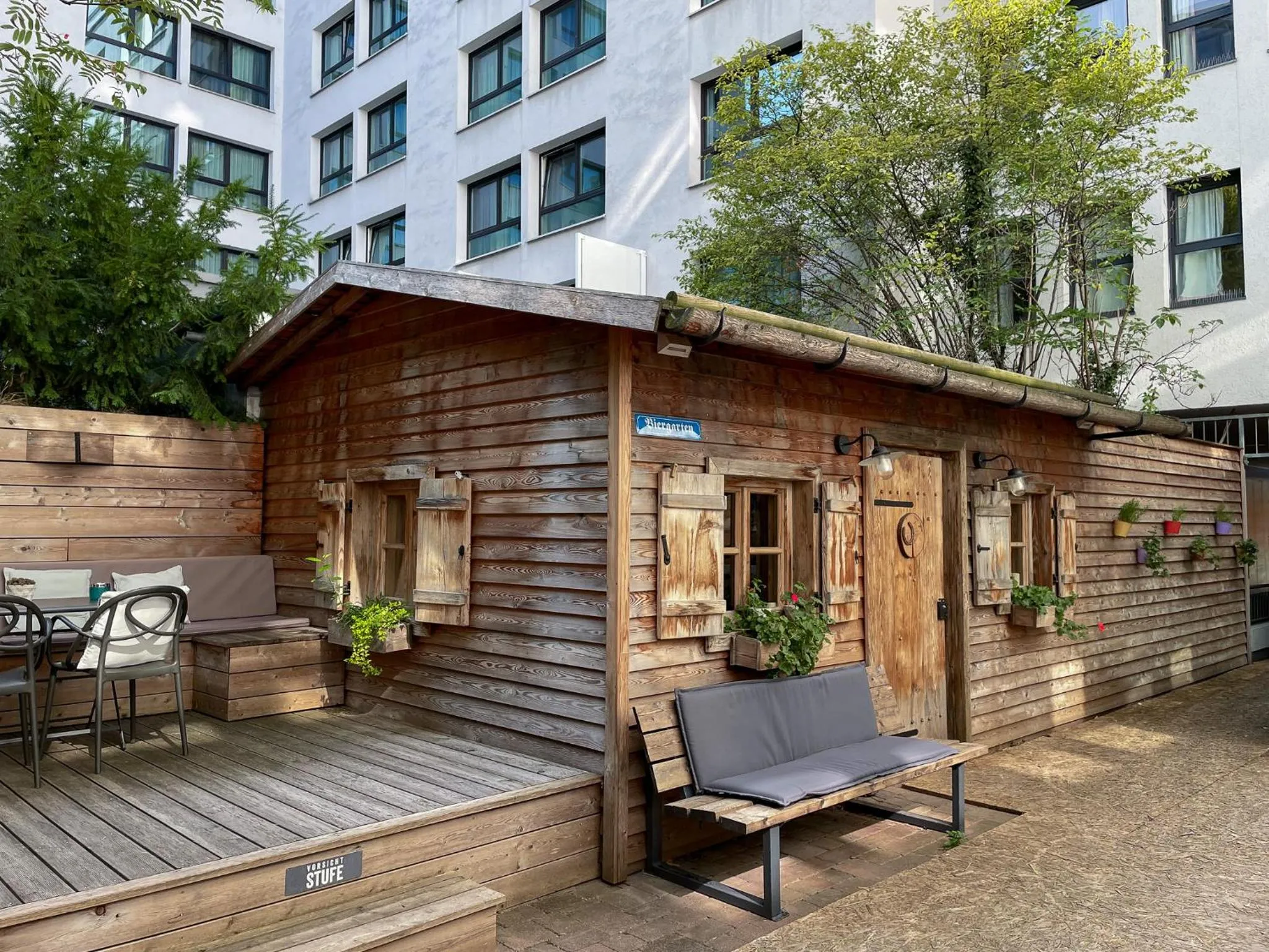 Patio in Cocoon Hauptbahnhof