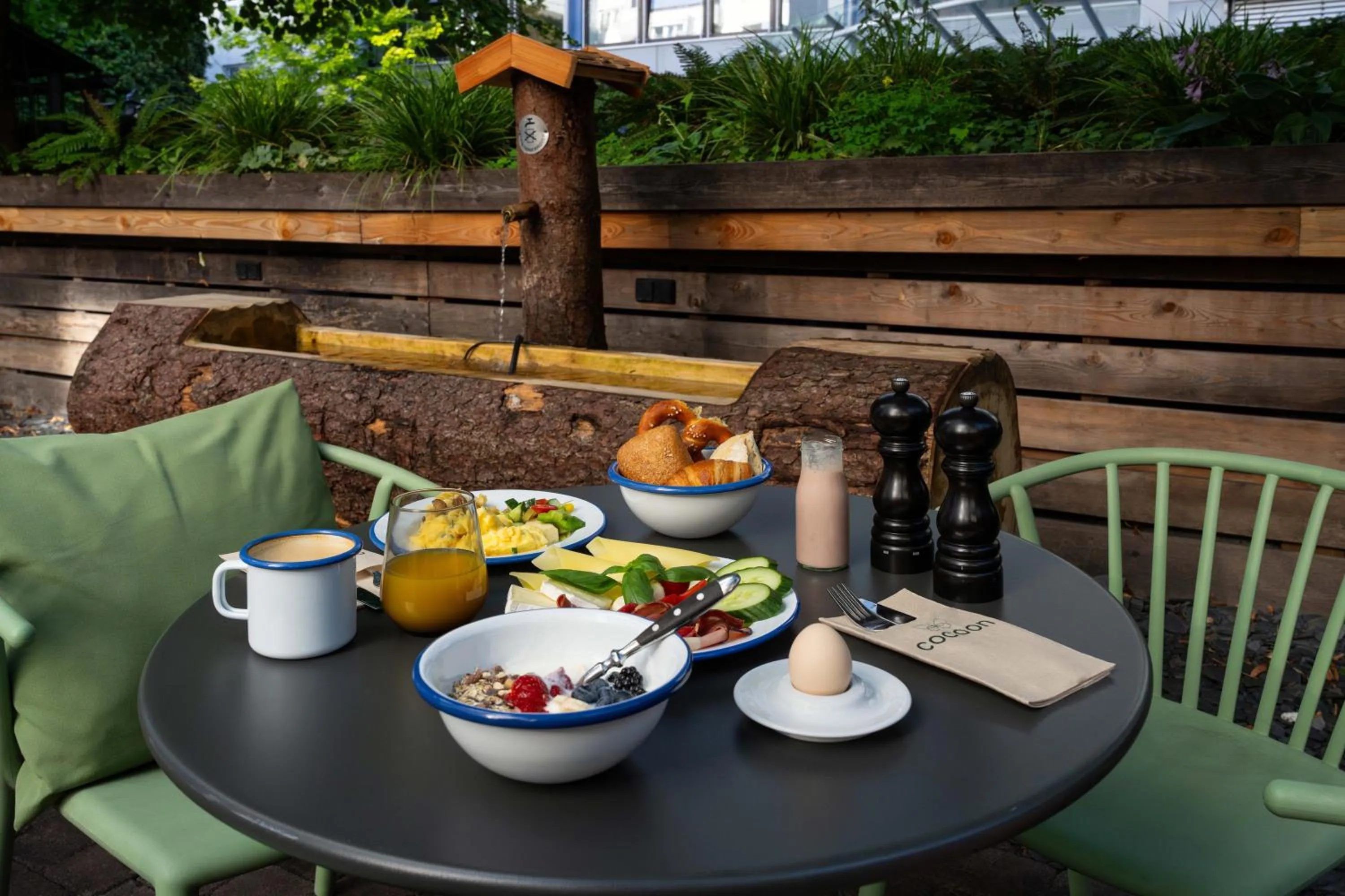 Garden in Cocoon Hauptbahnhof