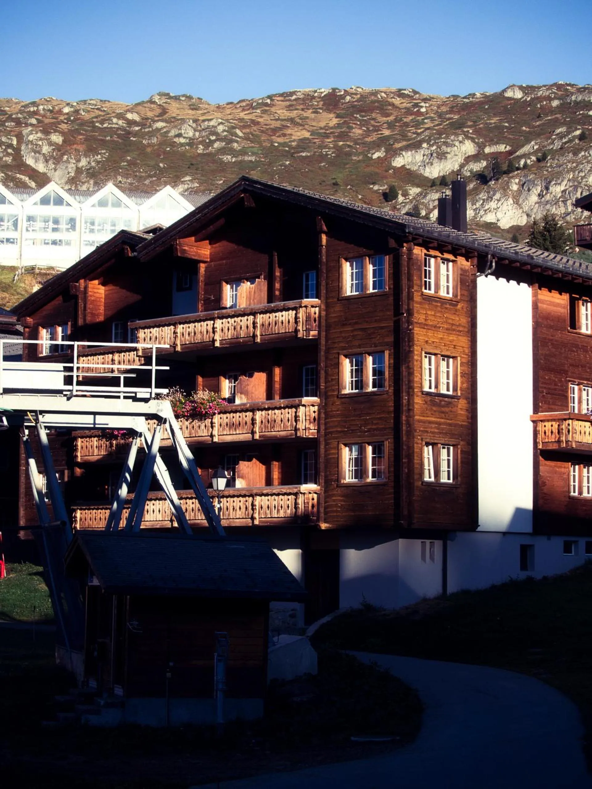 Property building in Boutique Hotel La Cabane