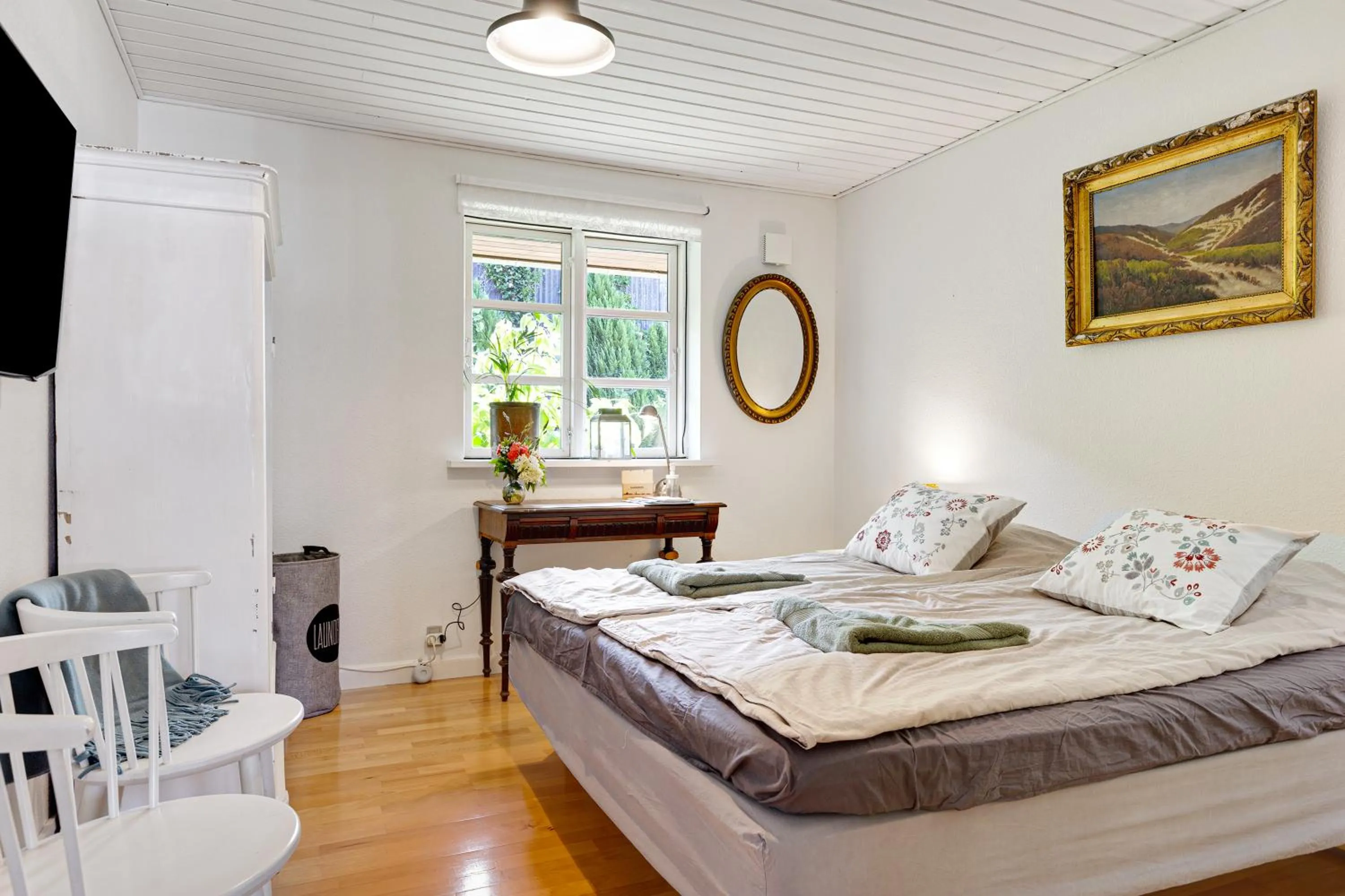 Photo of the whole room, Bed in Skortskær Bondegårdsferie