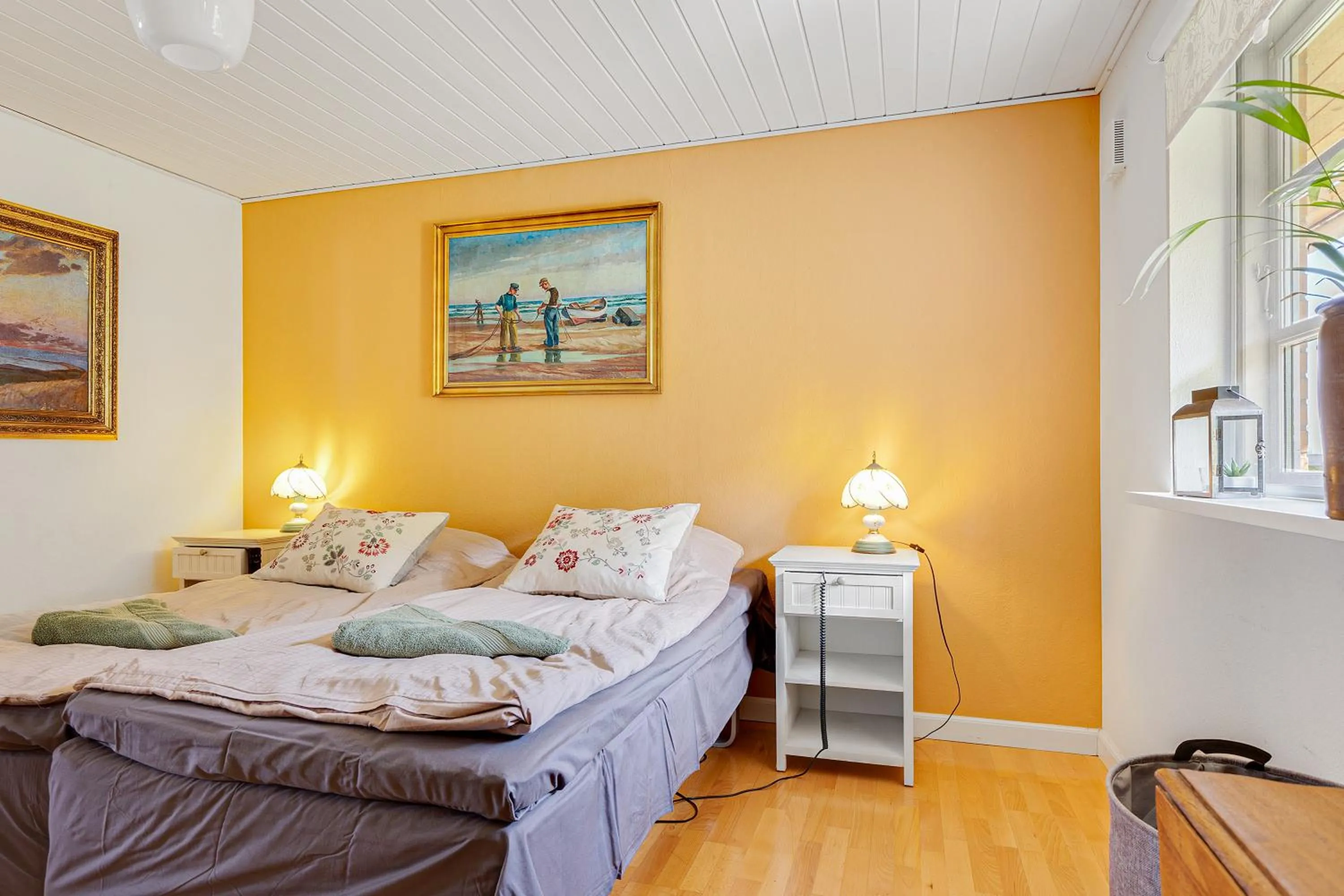 Photo of the whole room, Bed in Skortskær Bondegårdsferie