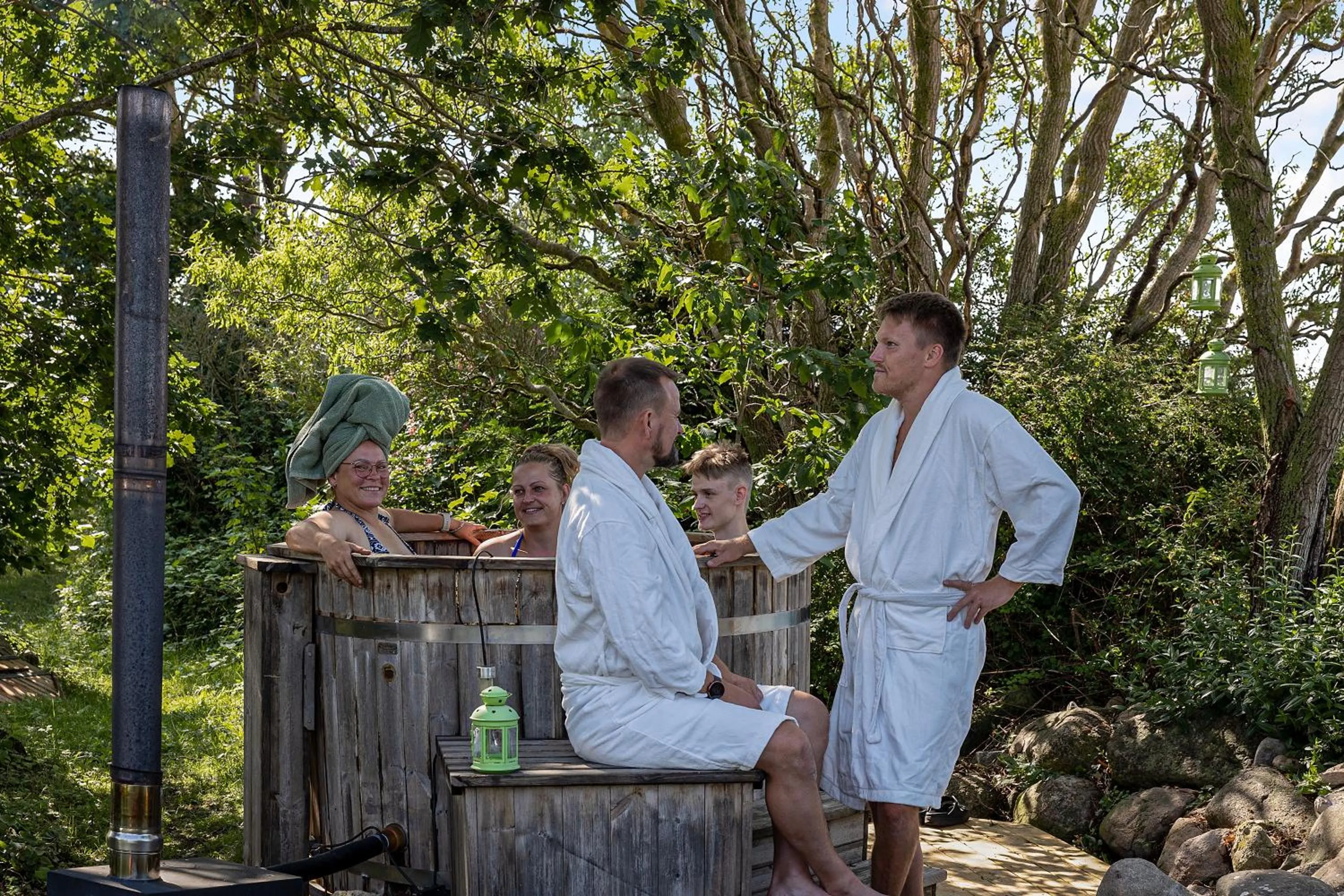 Spa and wellness centre/facilities in Skortskær Bondegårdsferie