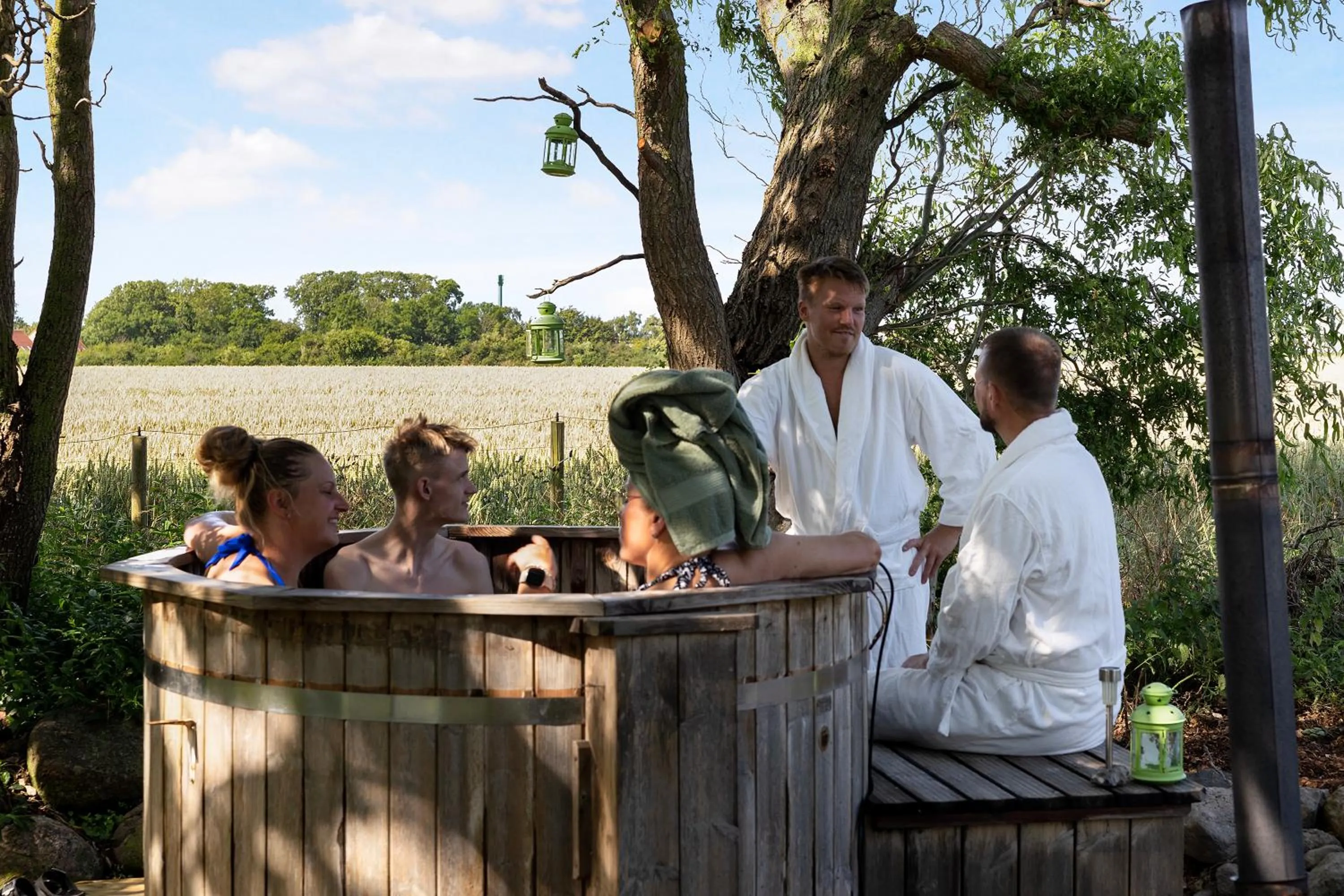 Spa and wellness centre/facilities in Skortskær Bondegårdsferie