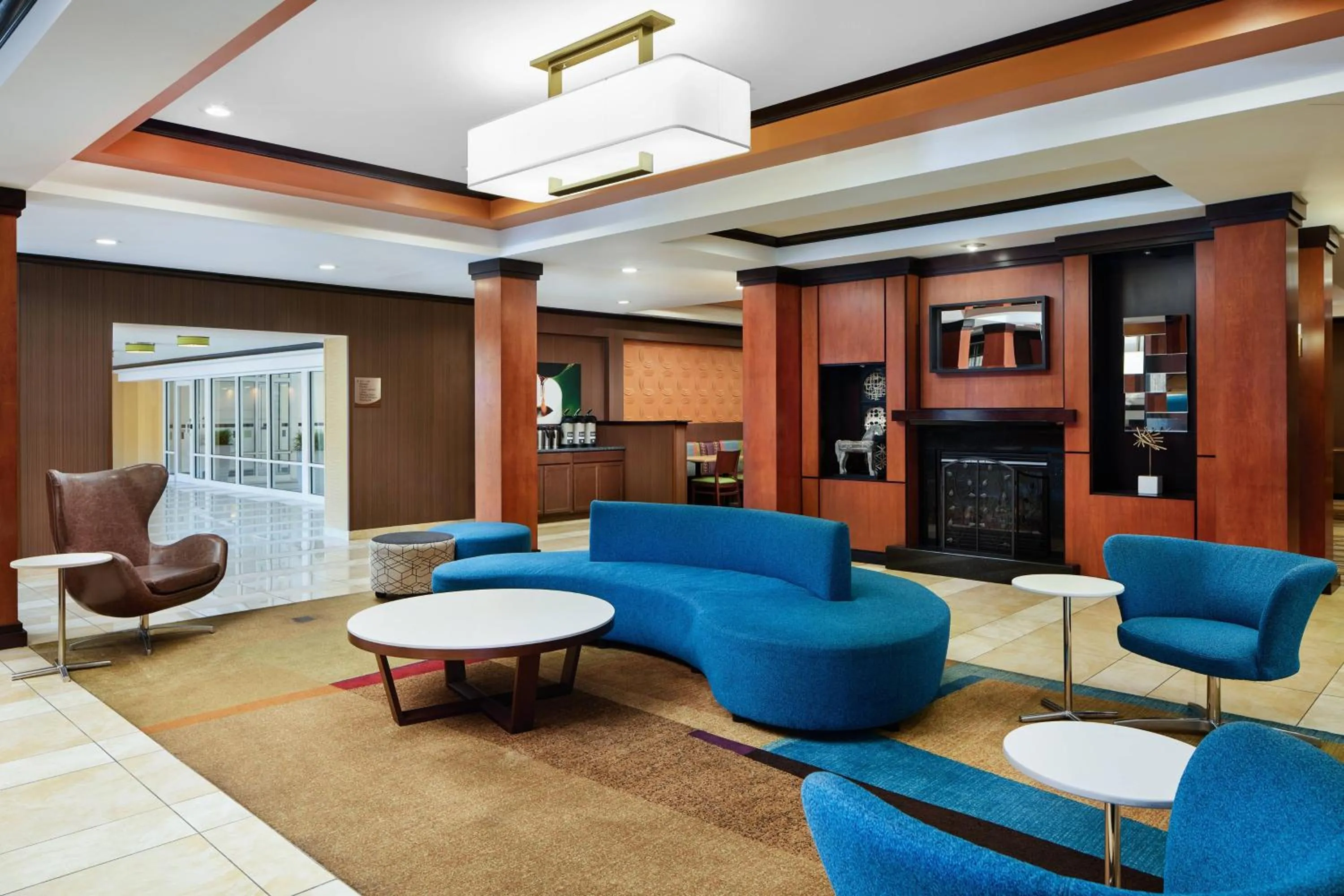 Lobby or reception in Fairfield Inn and Suites by Marriott Plainville