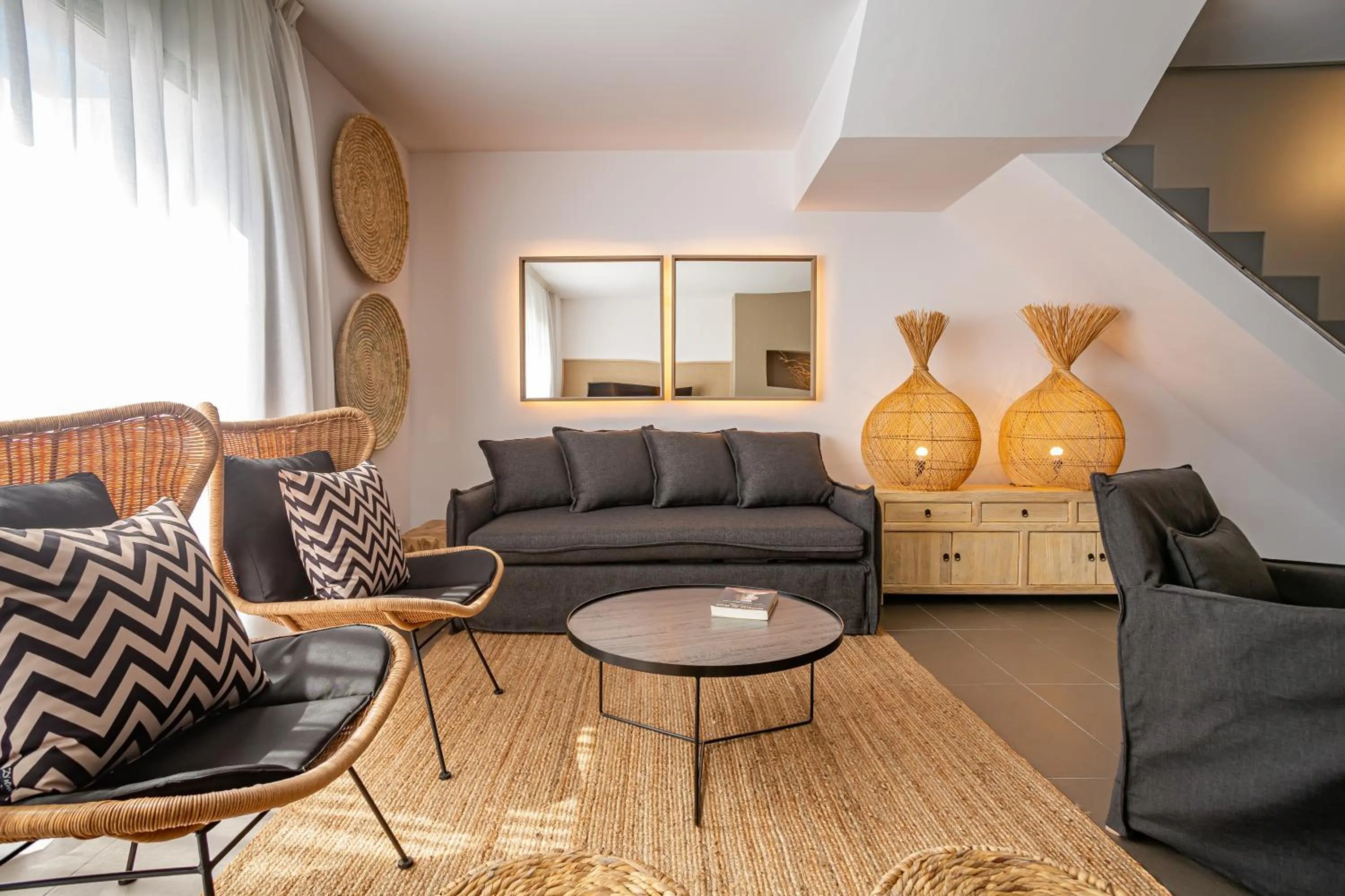 Living room in Migjorn Ibiza Suites & Spa