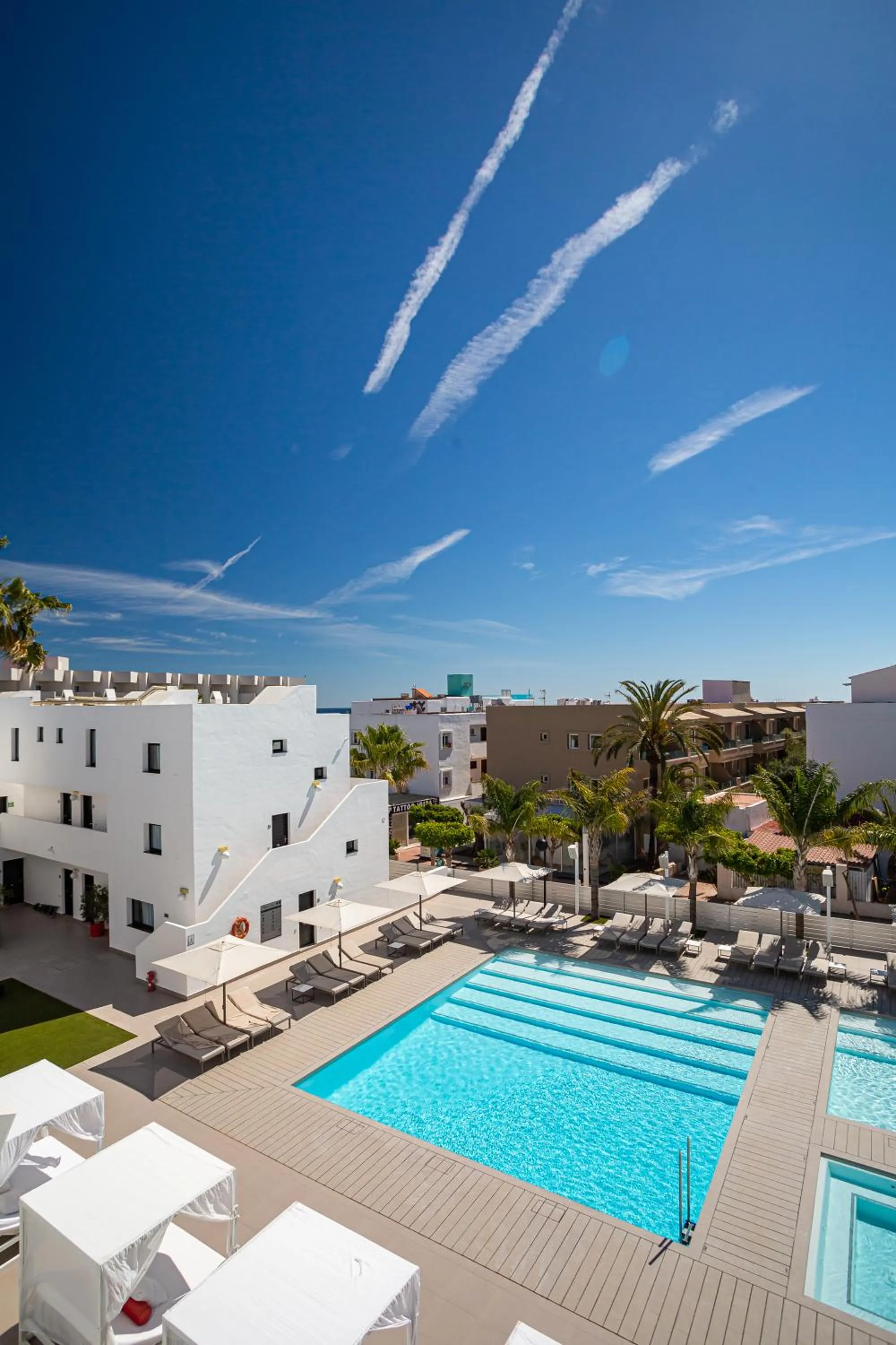 Pool view in Migjorn Ibiza Suites & Spa