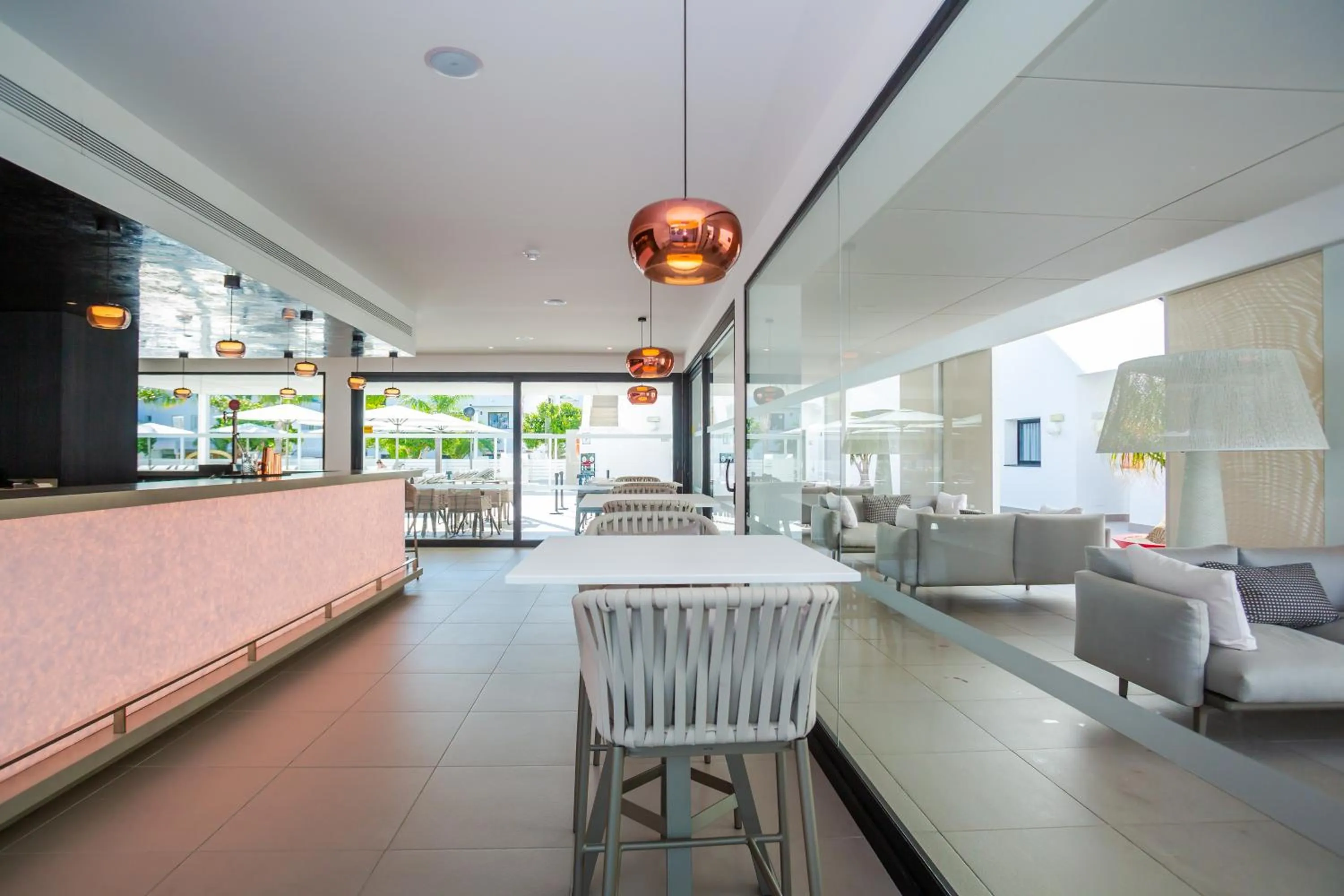 Lounge or bar in Migjorn Ibiza Suites & Spa