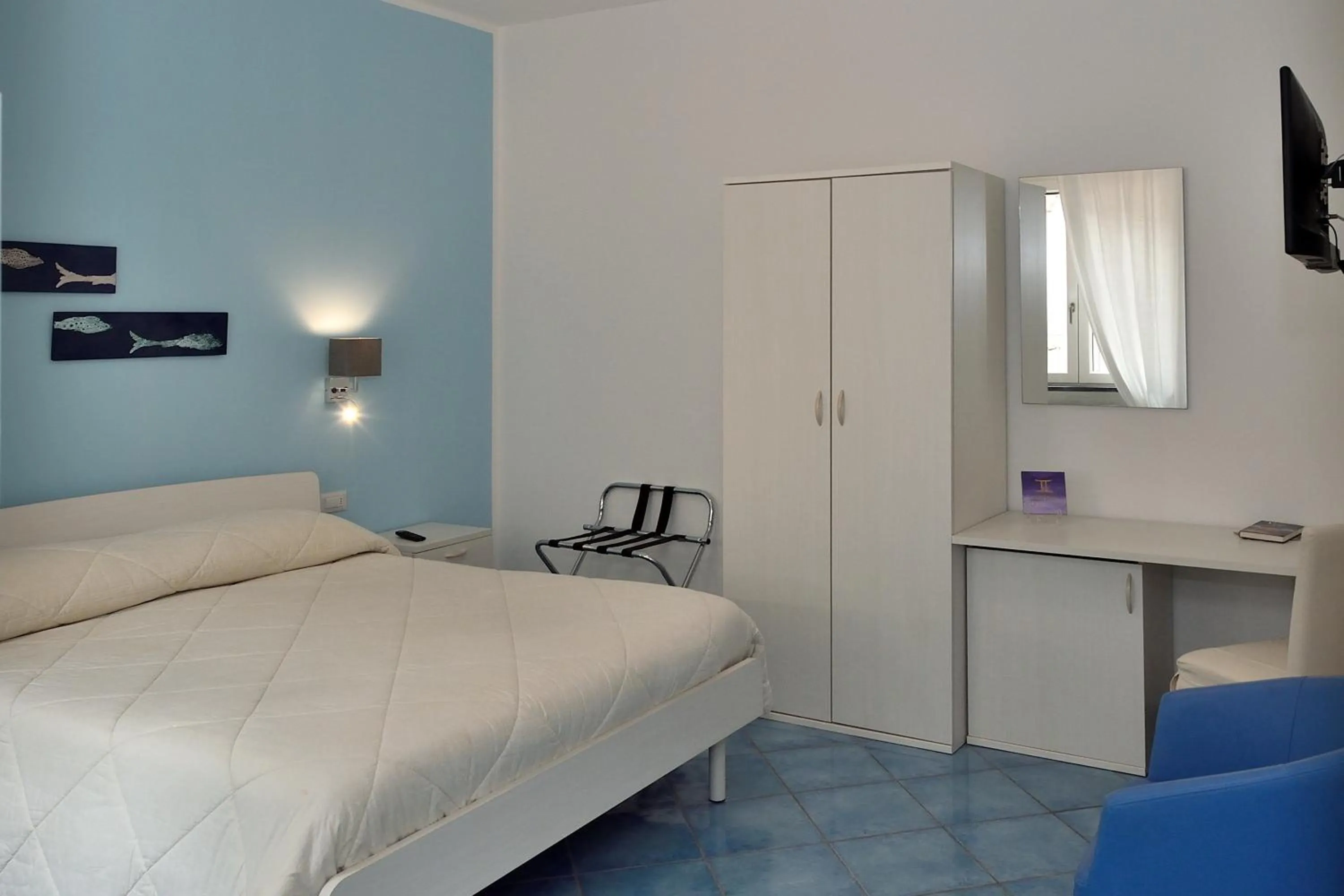 Bedroom, Bed in Aquarius Maiori B&B