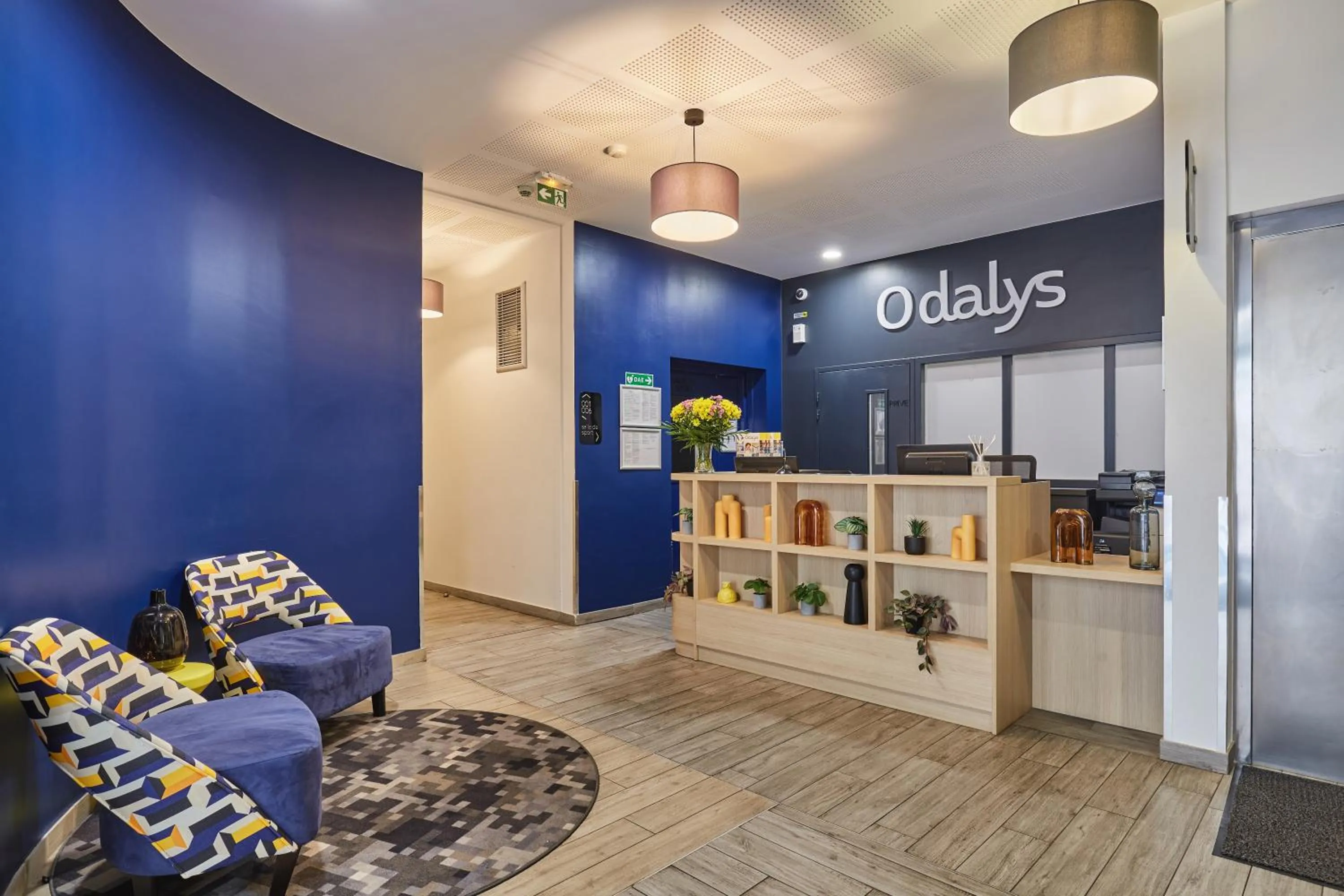 Property building in Appart Hotel Odalys City Paris Levallois