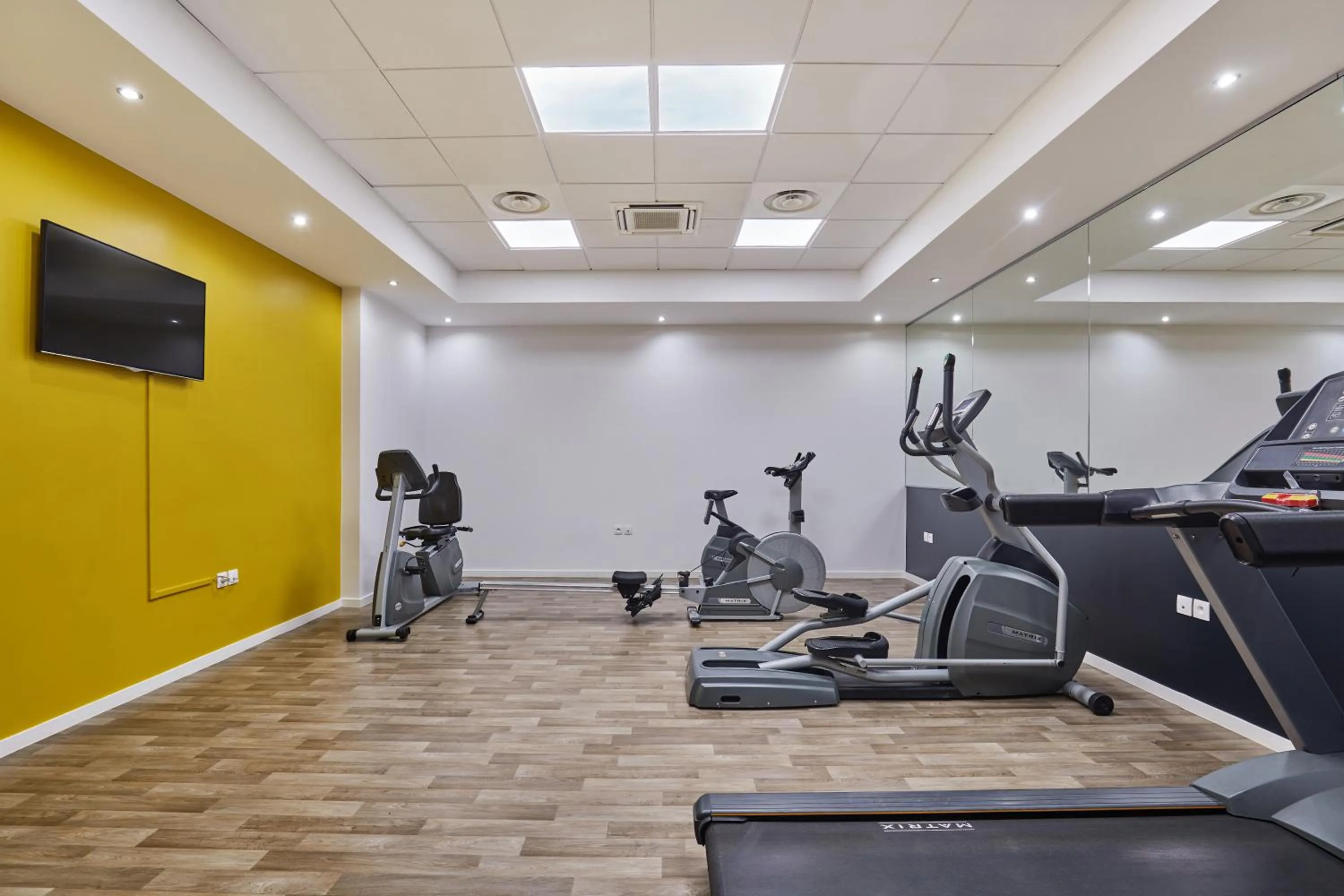 Fitness centre/facilities in Appart Hotel Odalys City Paris Levallois