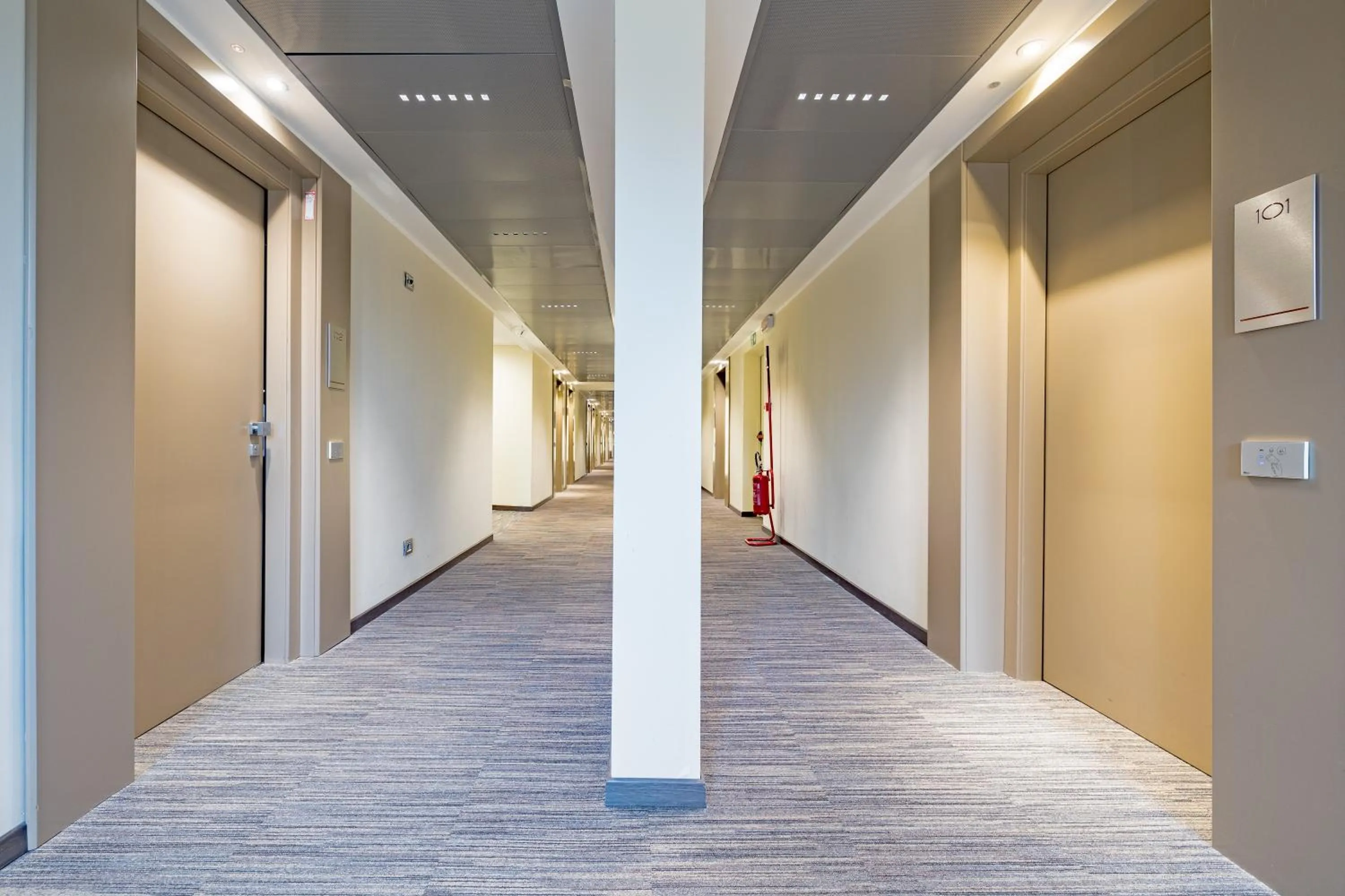 Decorative detail in Just Hotel Saronno