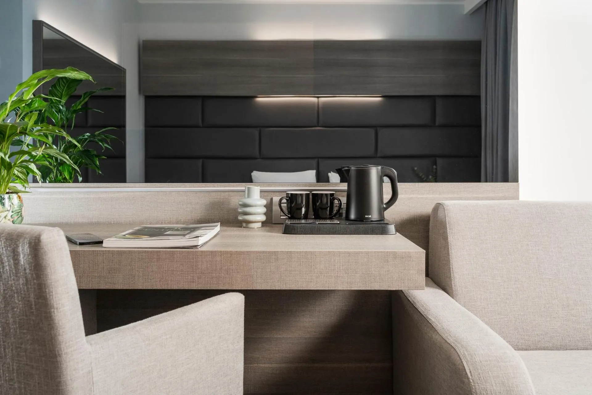 Coffee/tea facilities in Just Hotel Saronno