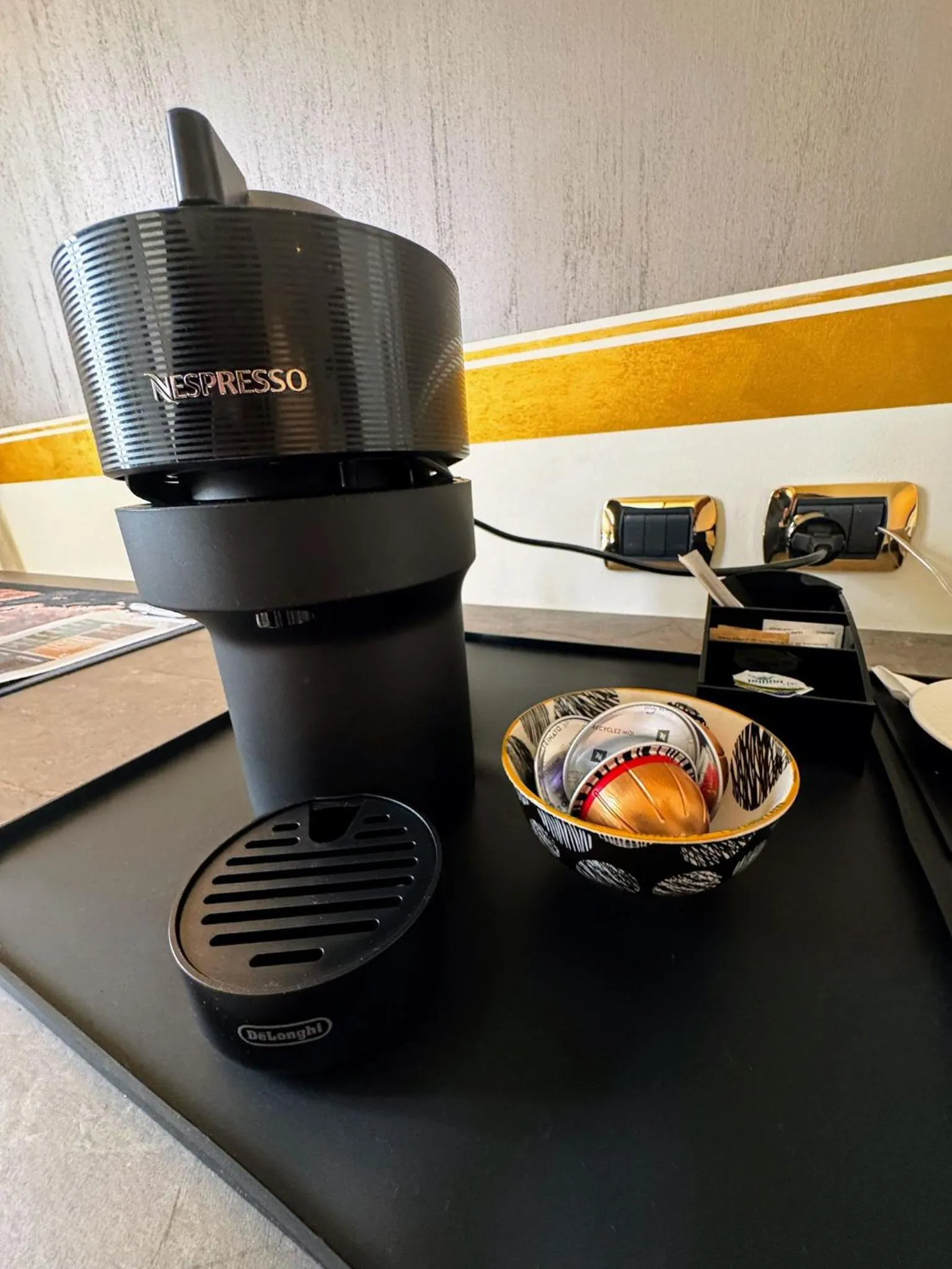 Coffee/tea facilities in Just Hotel Saronno