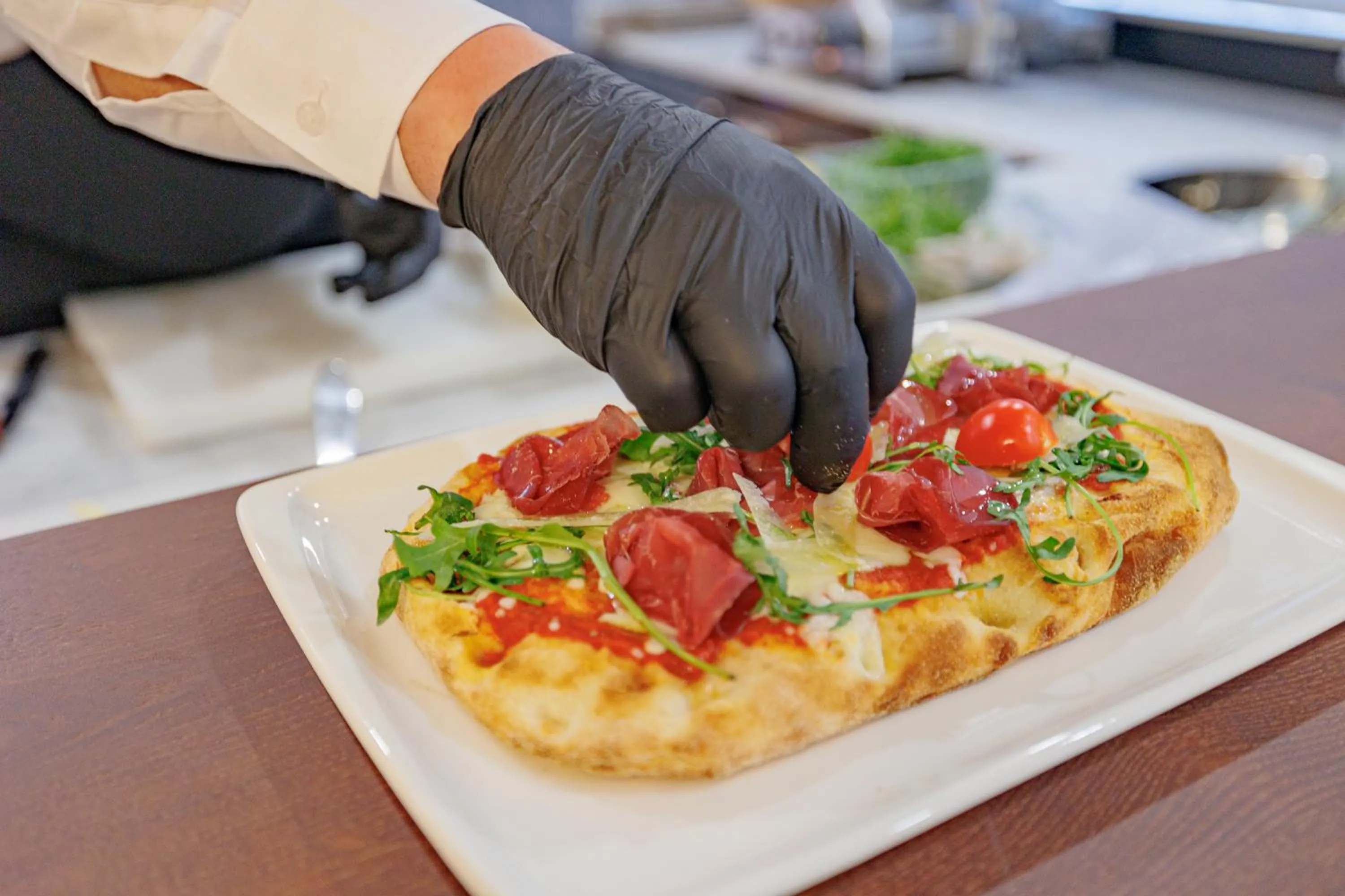 Restaurant/places to eat in Just Hotel Saronno