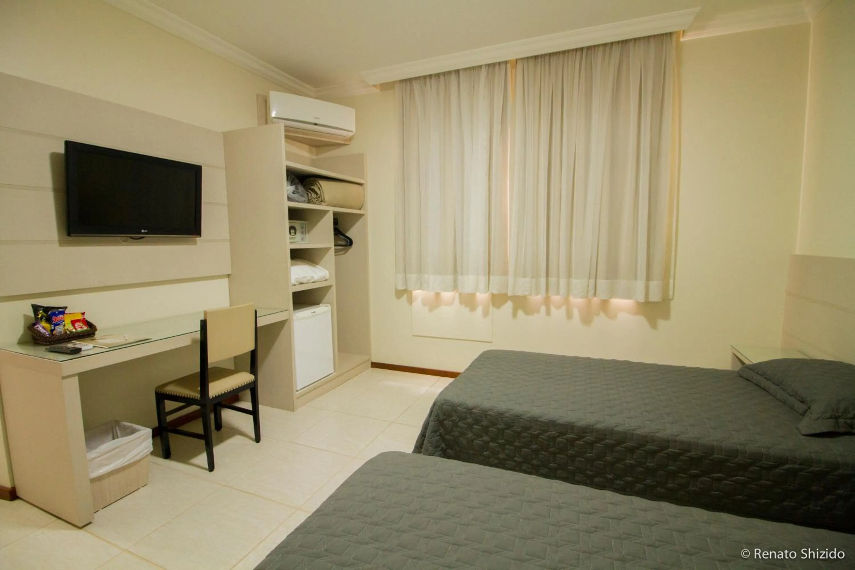 Bed in Aruá Hotel, Restaurante e Convenções