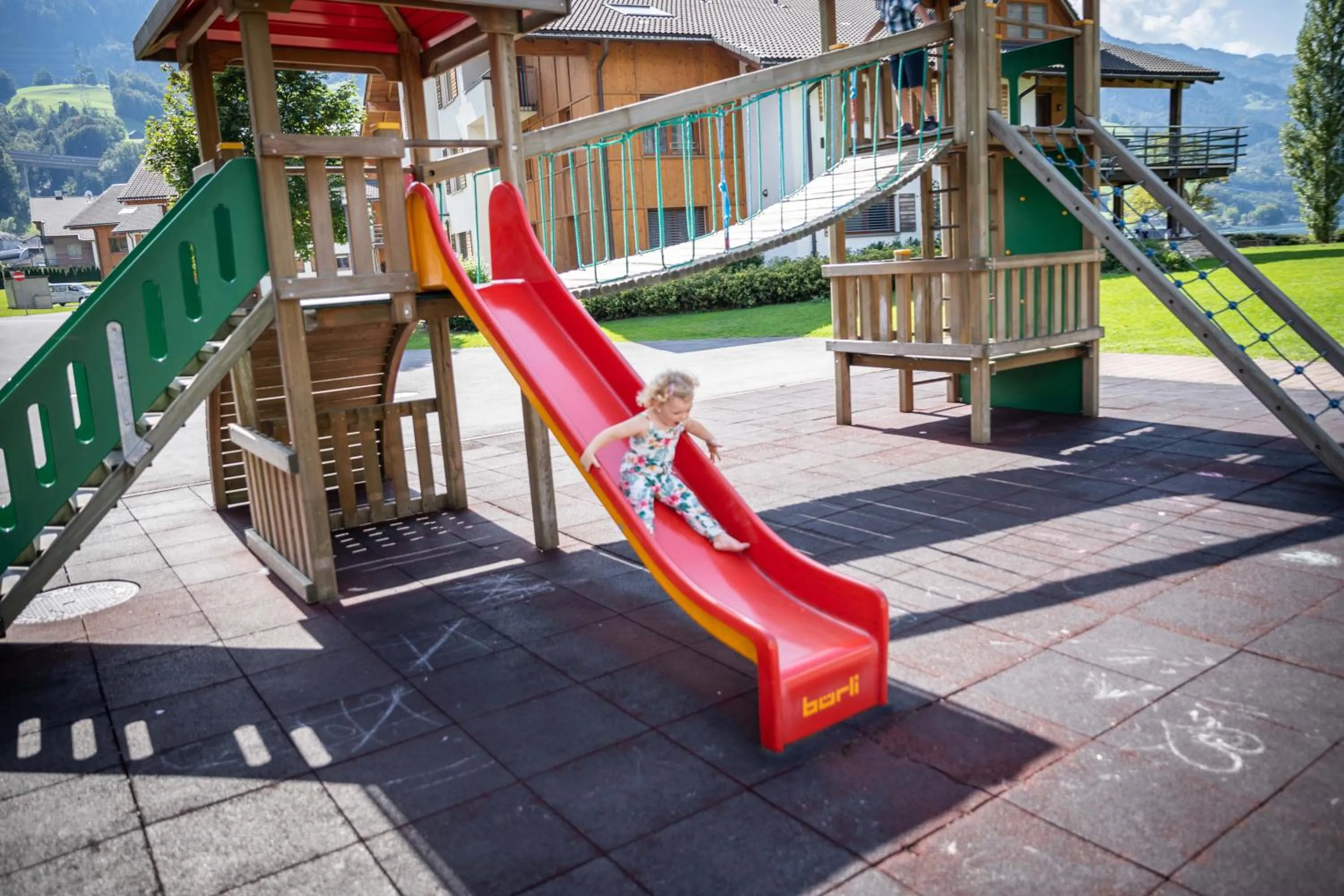 Children play ground in Marina Walensee Hotel