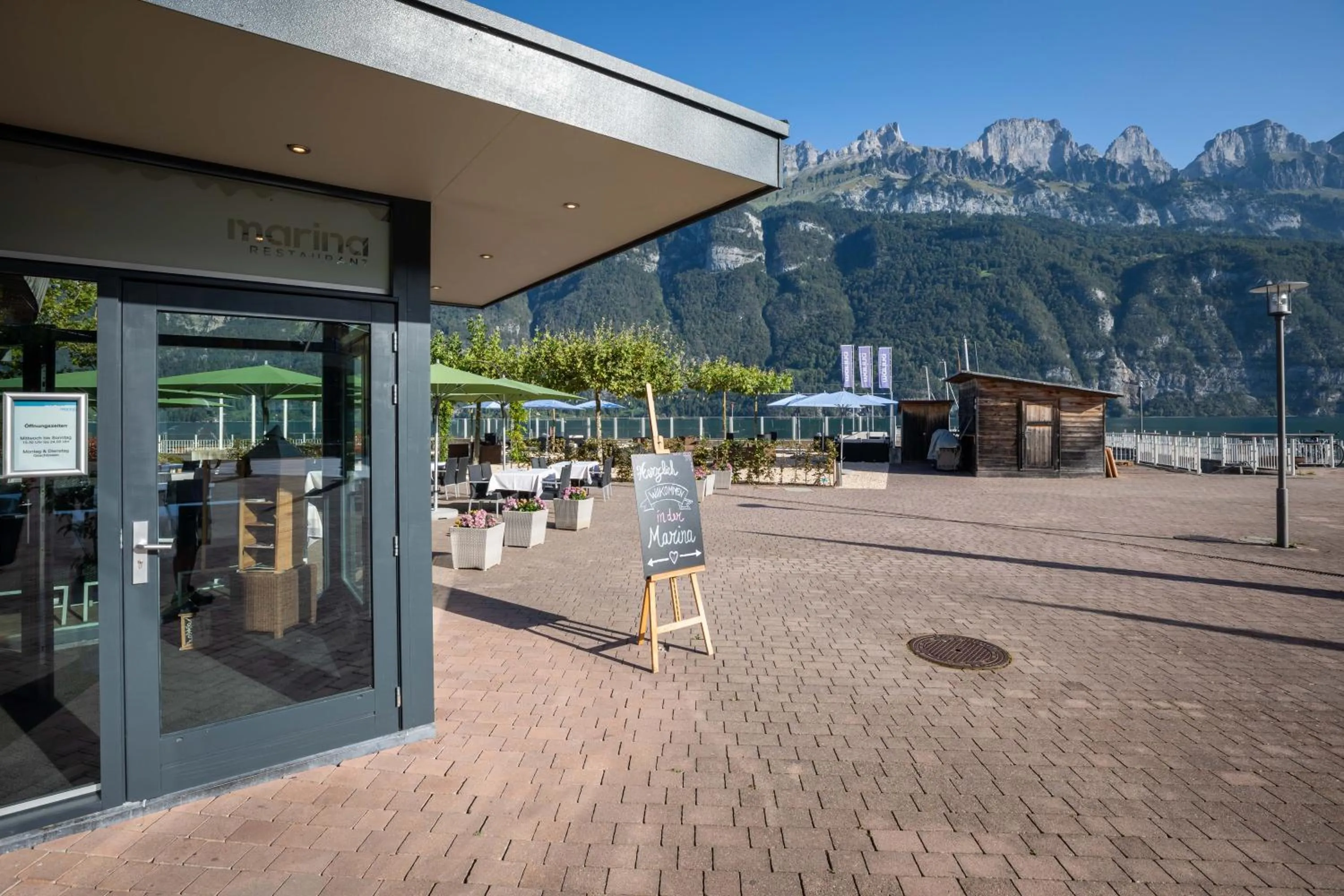 Restaurant/places to eat in Marina Walensee Hotel