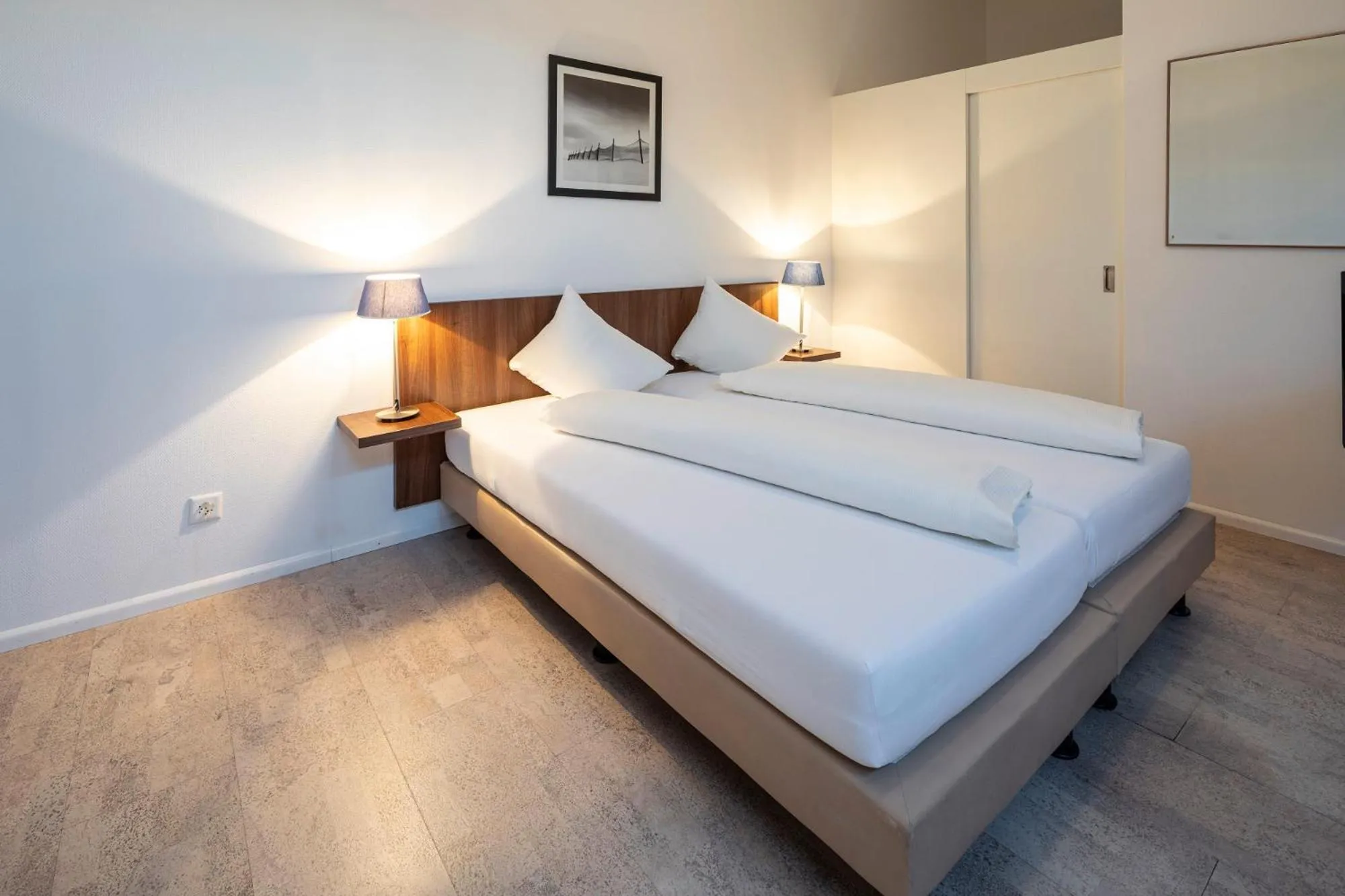 Bedroom, Bed in Marina Walensee Hotel