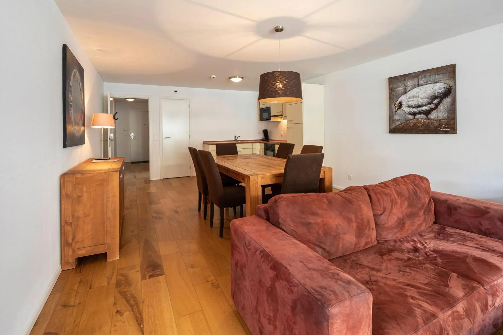 Living room in Marina Walensee Hotel