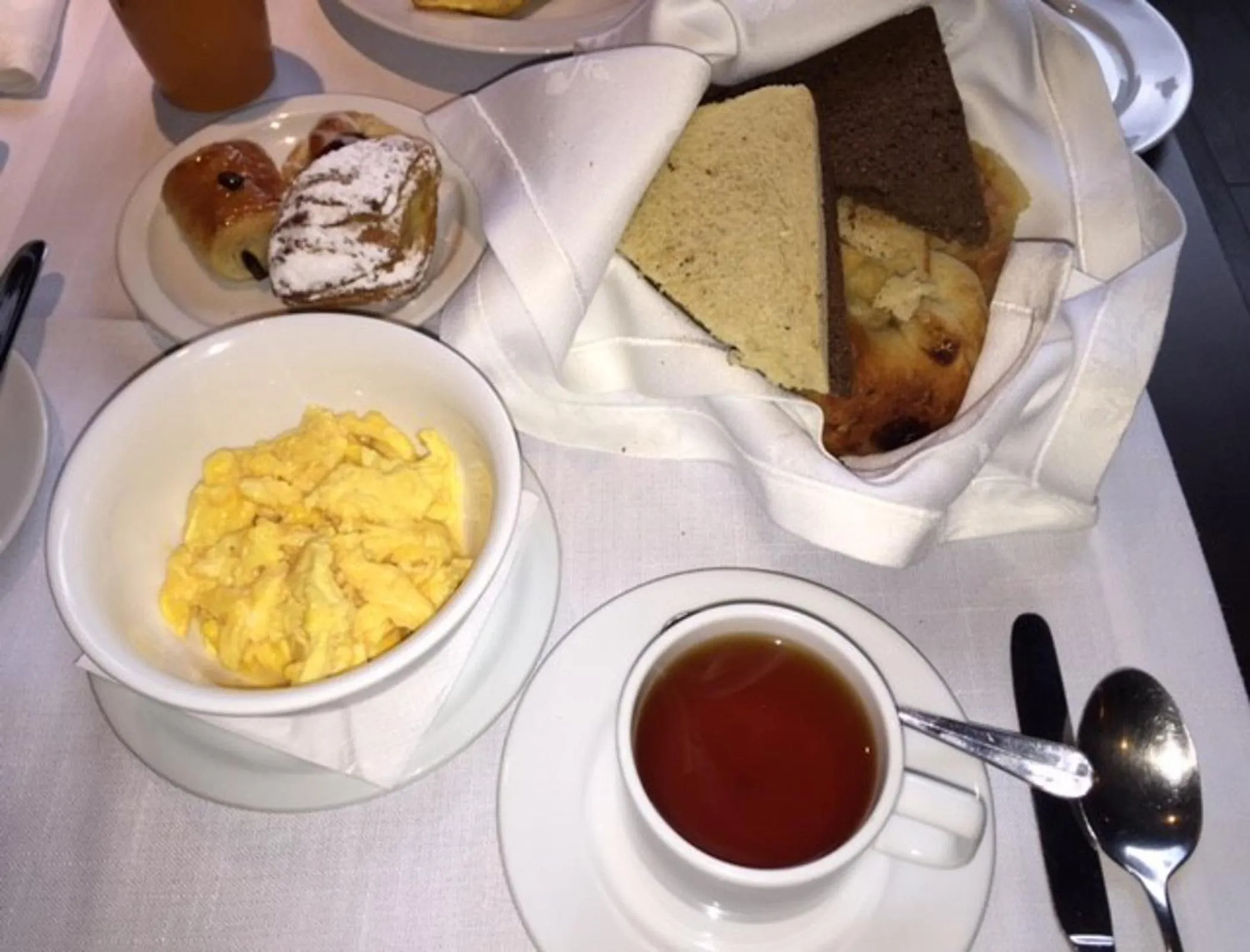 Buffet breakfast in Hotel Regal Pacific Santiago