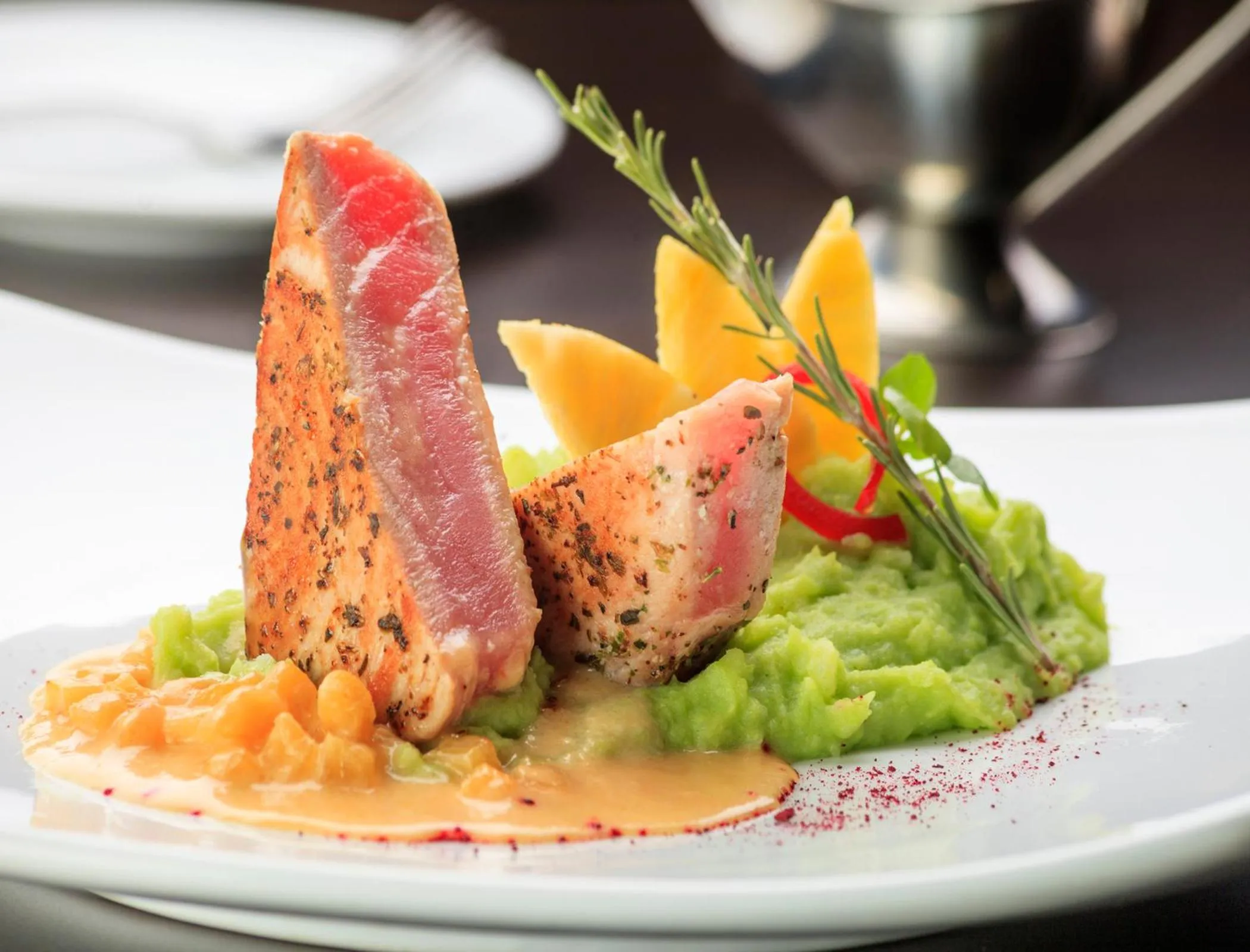 Food close-up in Hotel Regal Pacific Santiago