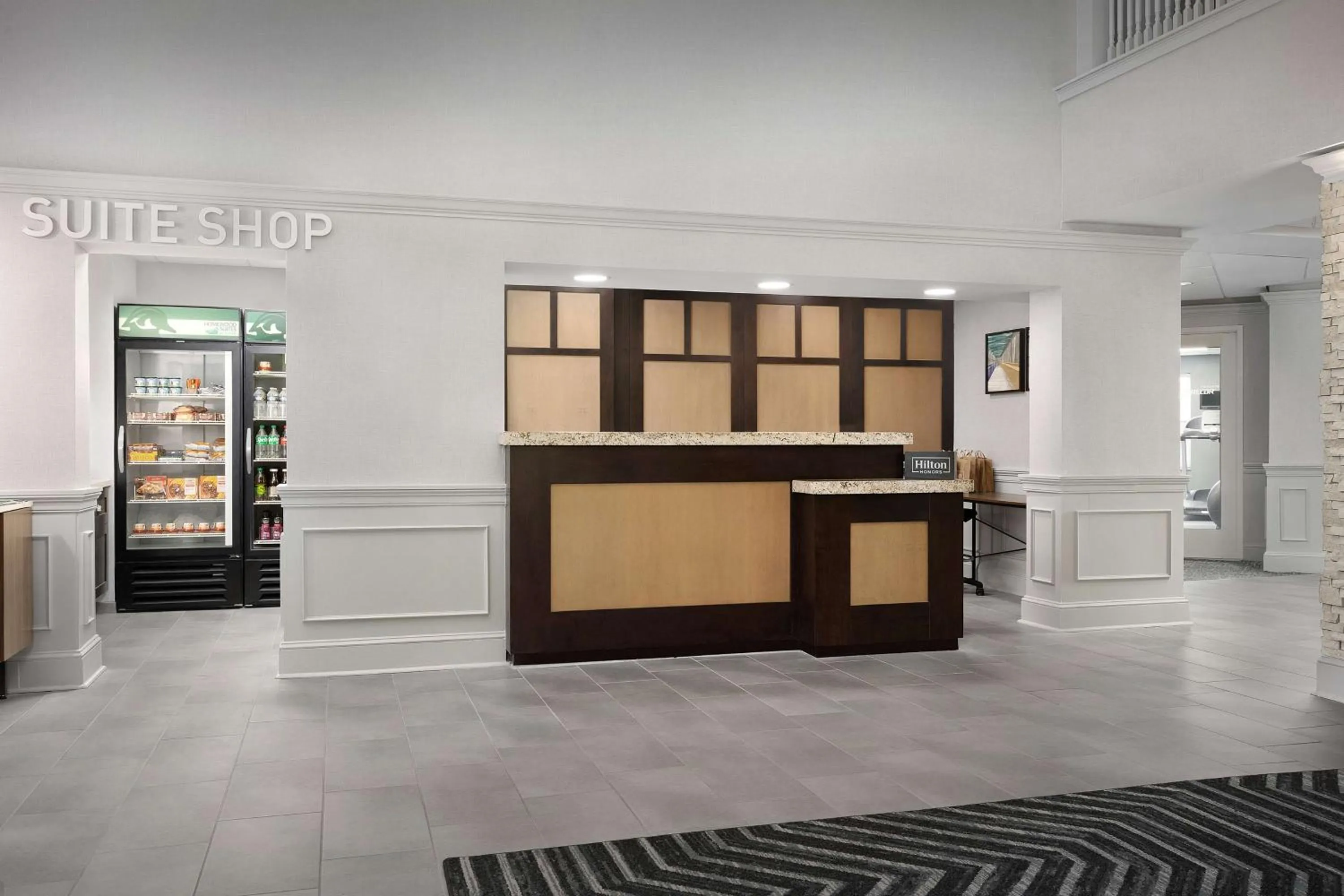 Lobby or reception in Homewood Suites by Hilton Raleigh-Durham Airport at RTP